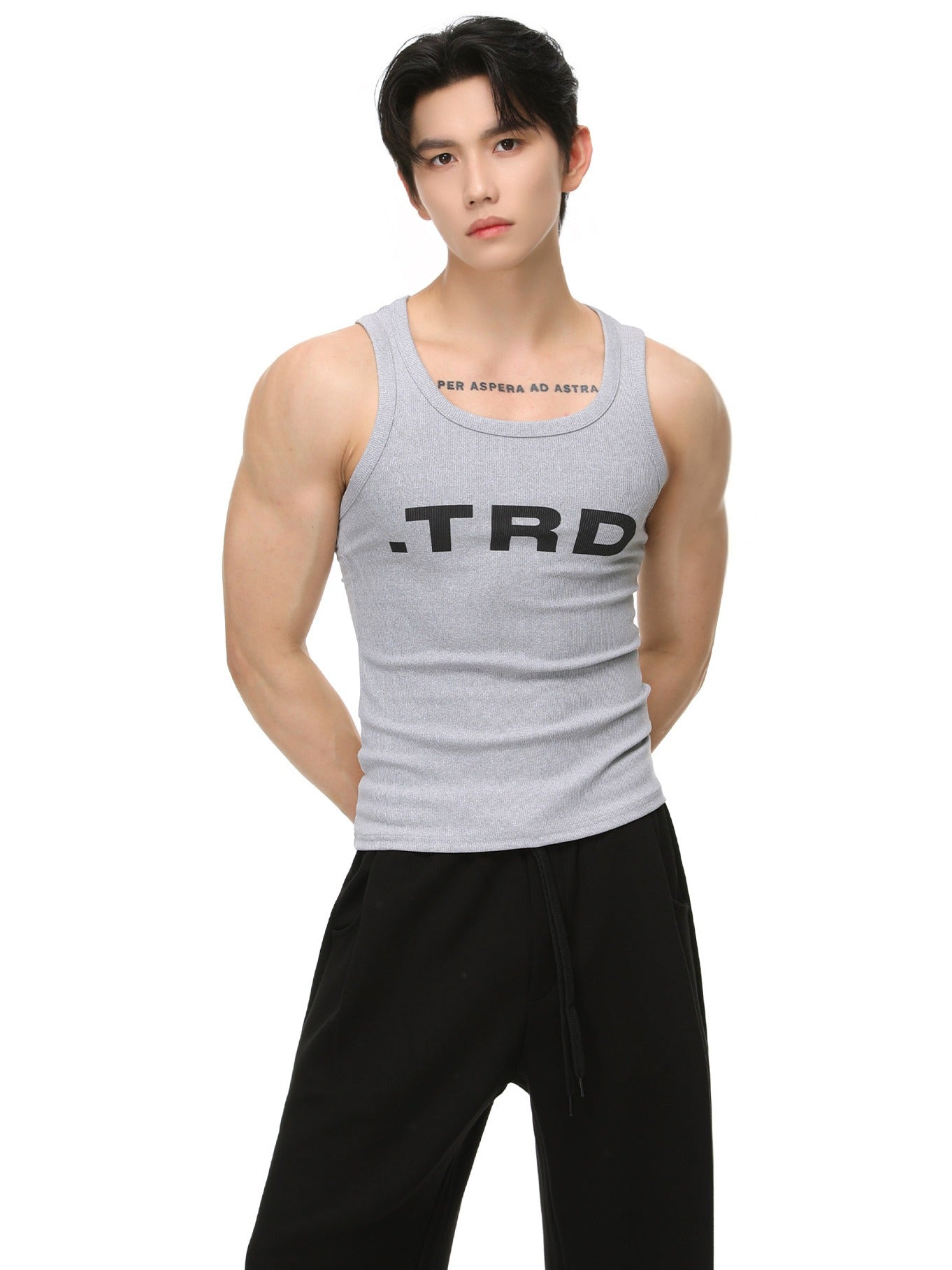 BNB Ribbed Broad Tank Top (3colors)