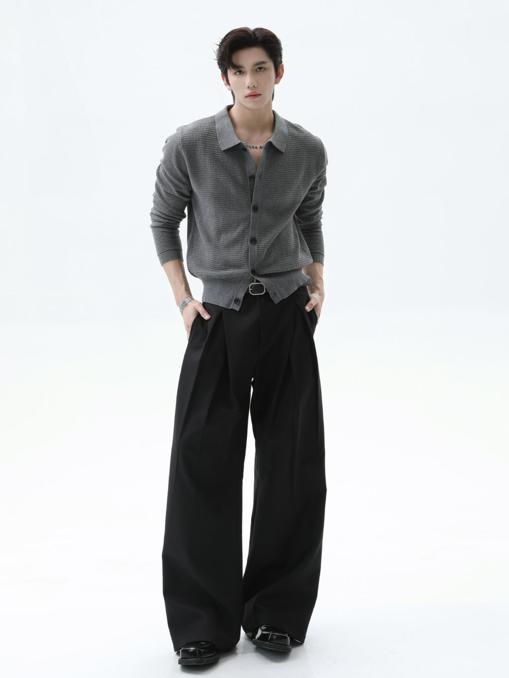 BNB Perfect Waffle Knit Shirt (3color)