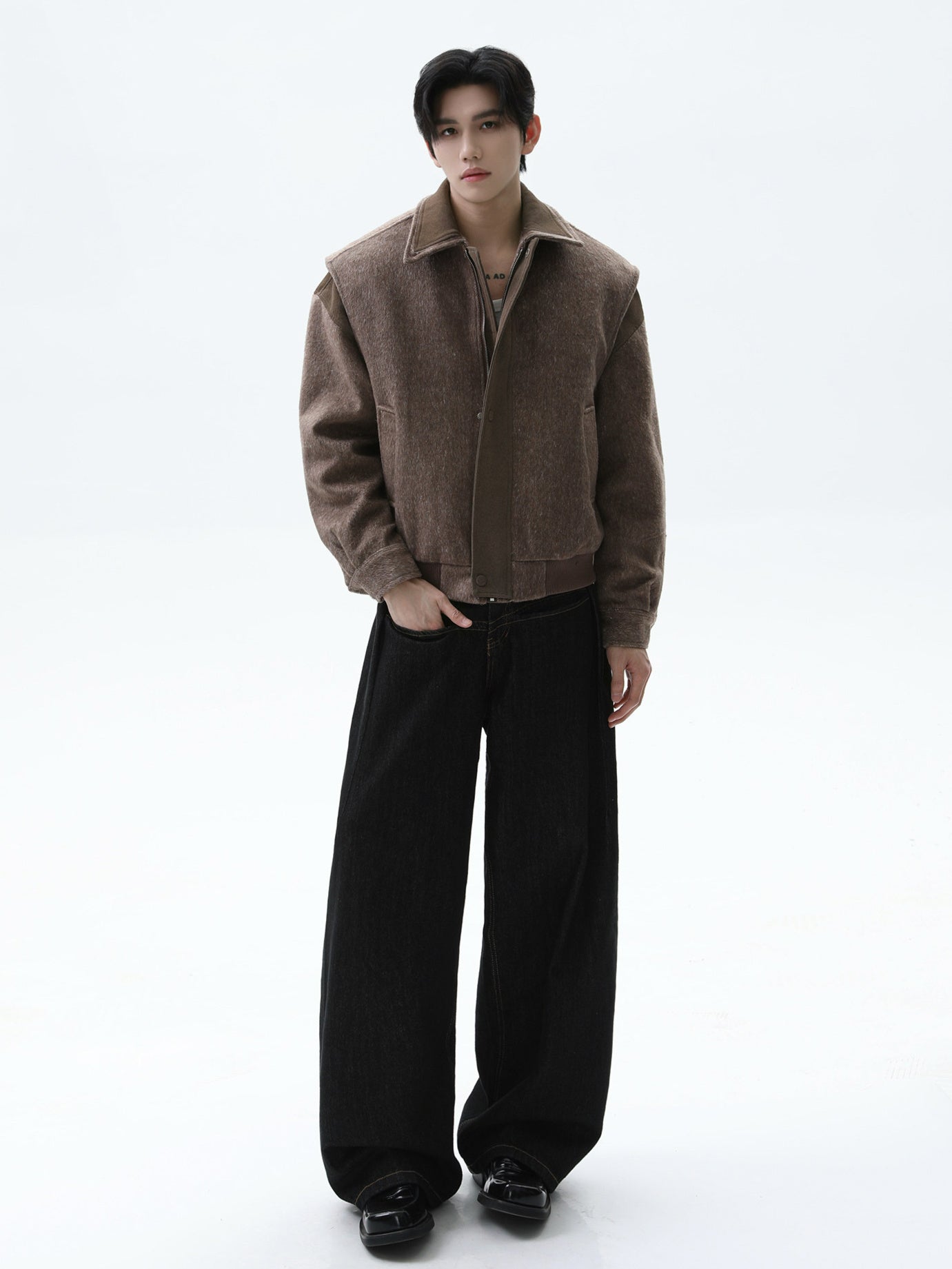 BNB Wool Zip Jacket (2color)