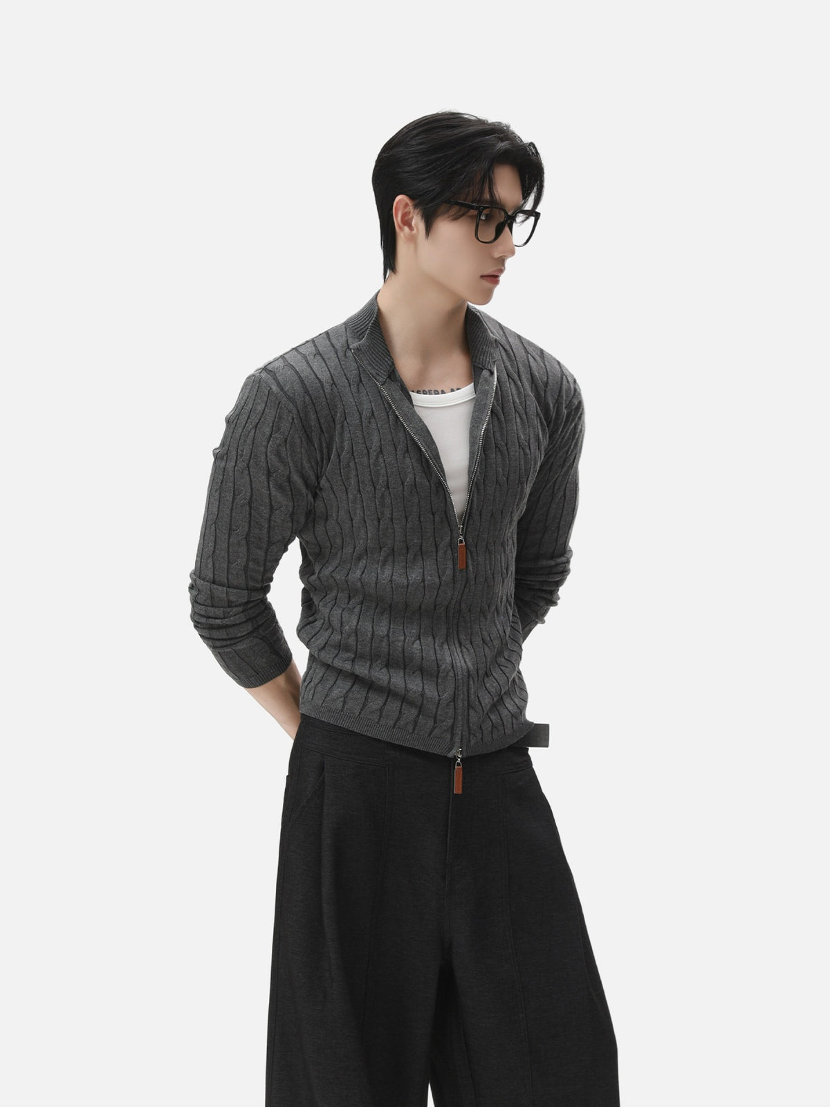 BNB Dual-Zip Driver's Knit (3colors)