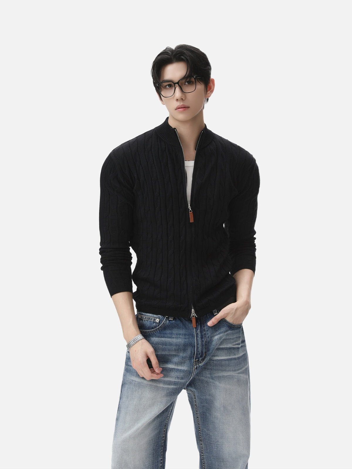 BNB Dual-Zip Driver's Knit (3colors)