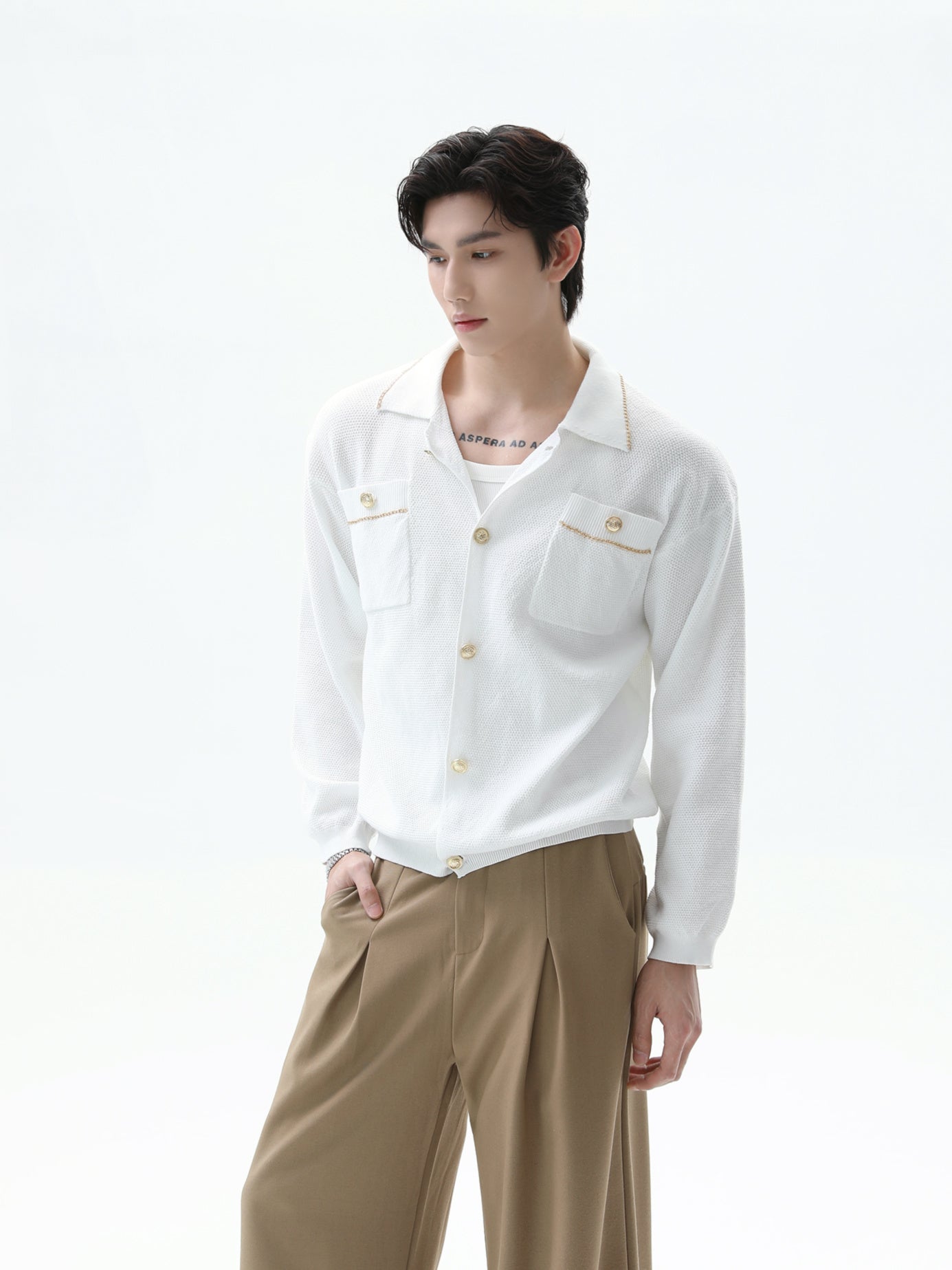 Perfect BNB Military Knit Shirt (3color)