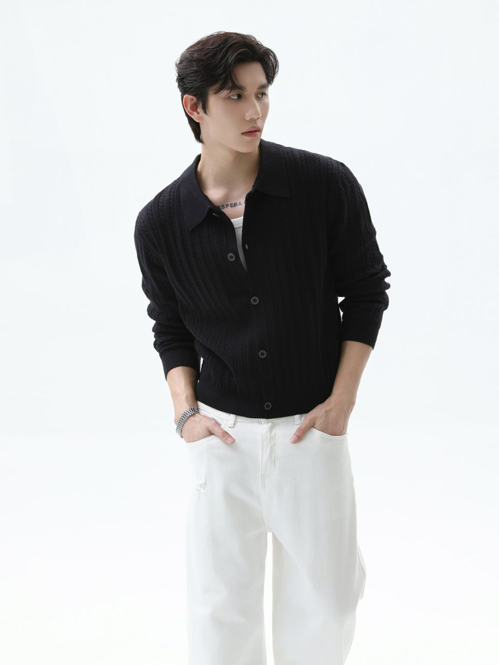 BNB Perfect Cable Shirt Knit (3color)