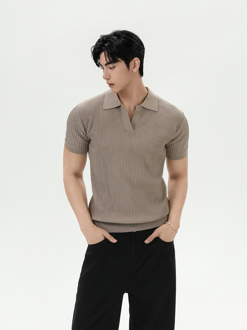BNB Signature Knit Crew Tee (4color)