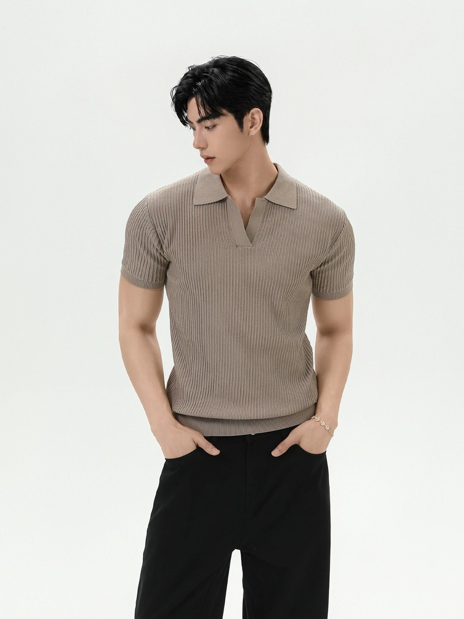 BNB Signature Knit Crew Tee (4color)