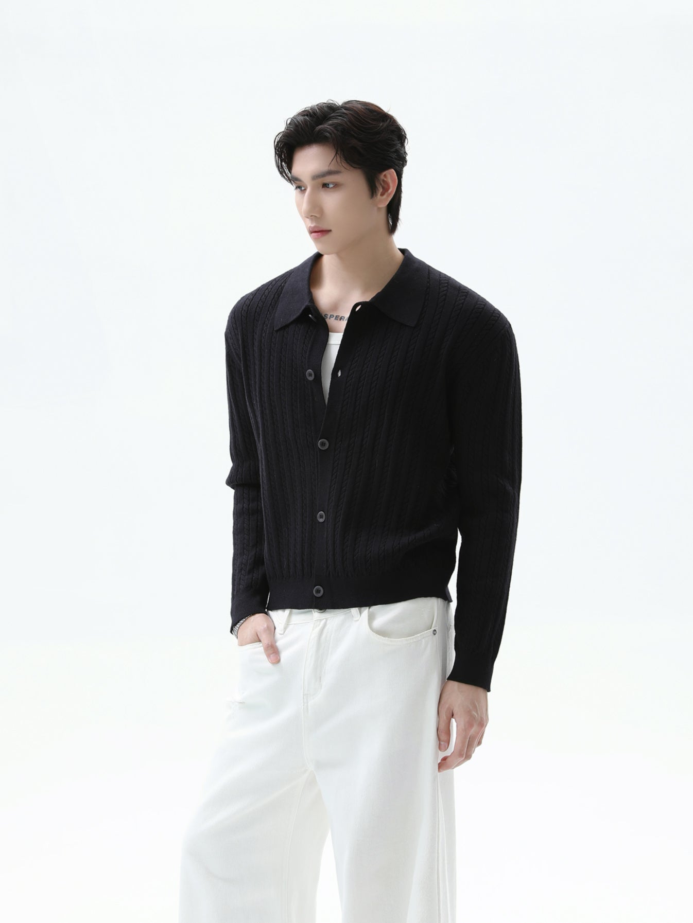BNB Perfect Cable Shirt Knit (3color)