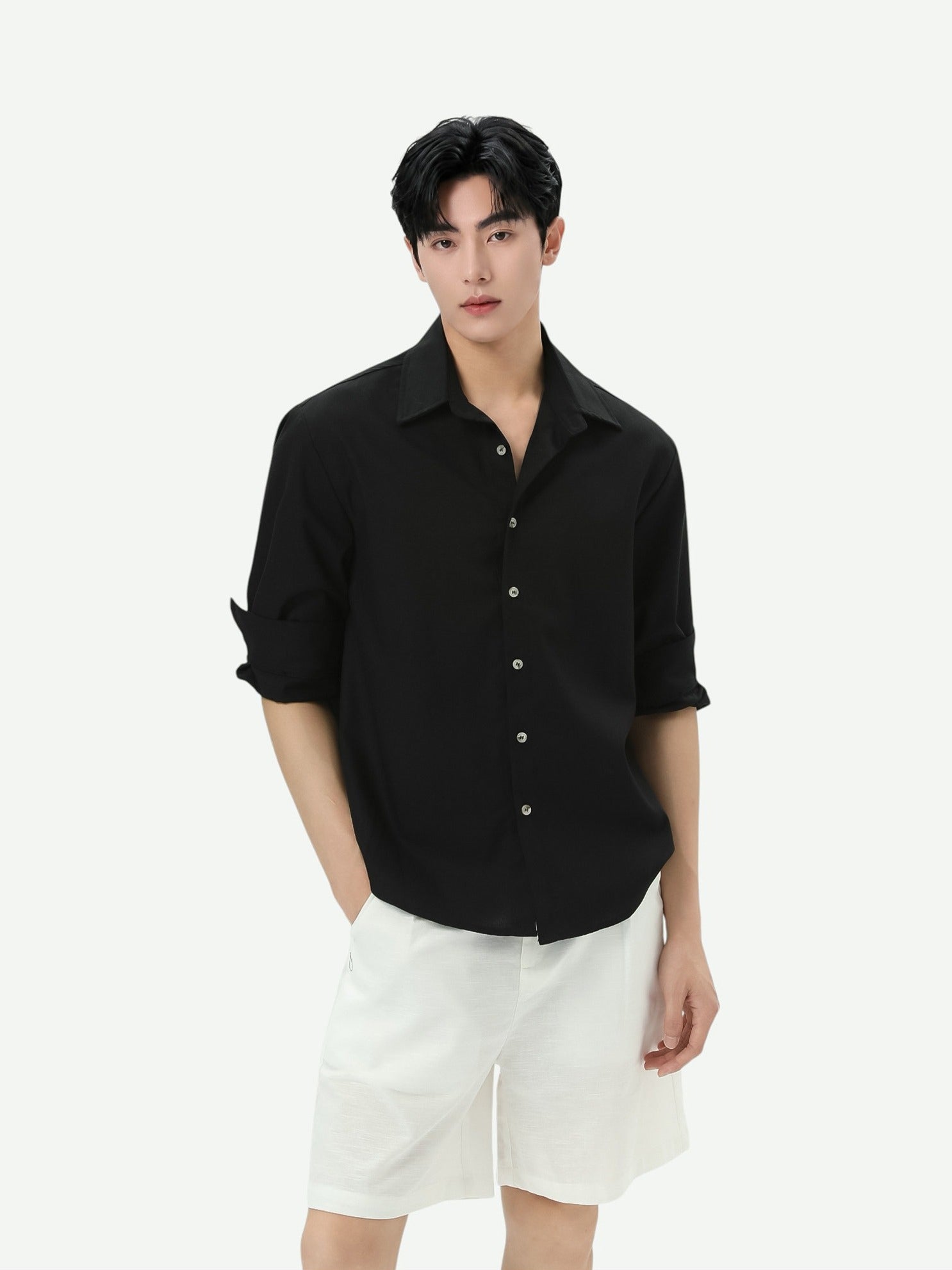 BNB Linen Breeze Regular Shirt (2colors)