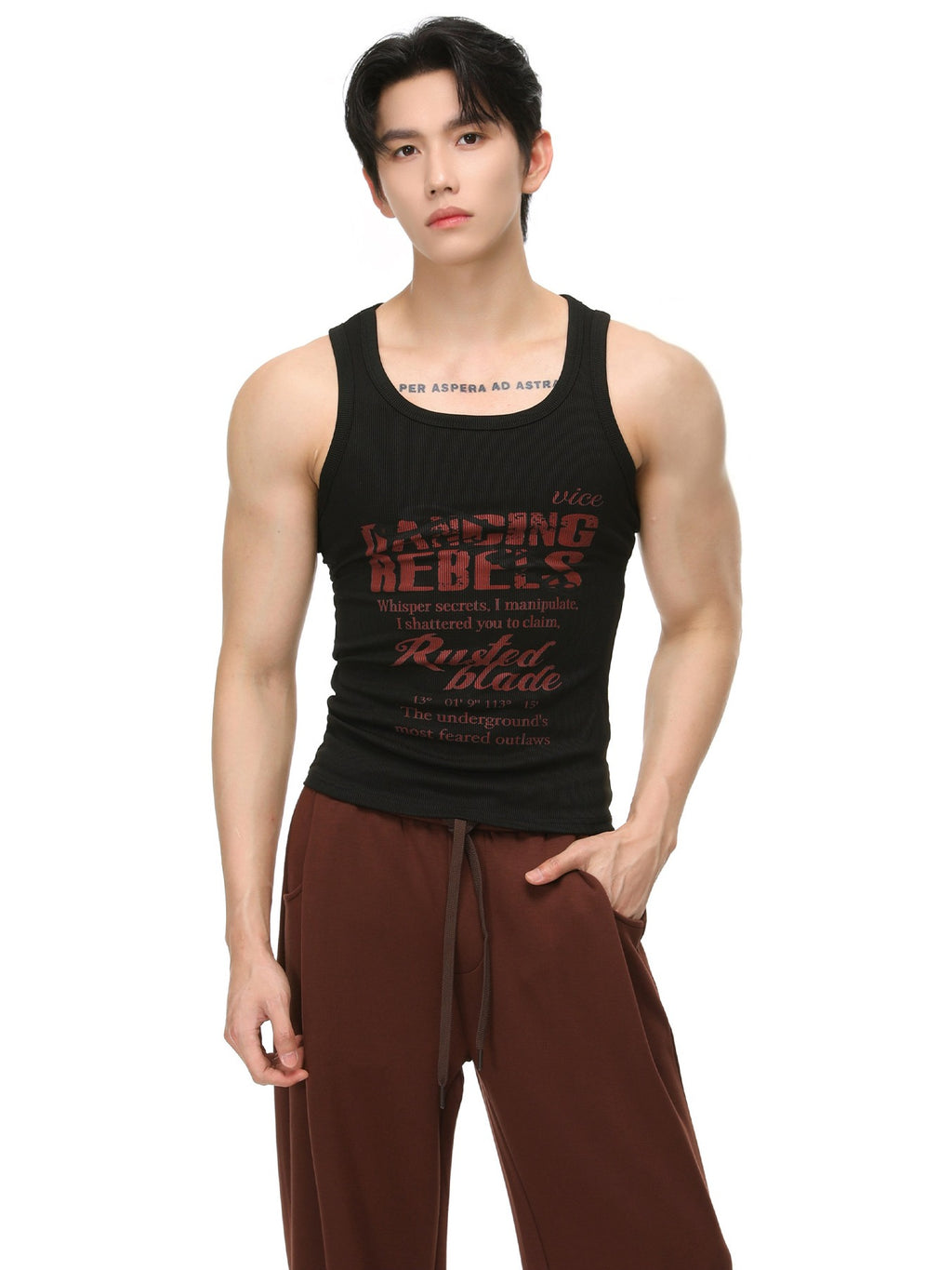 BNB Graphic Athletic Tank Top (3colors)