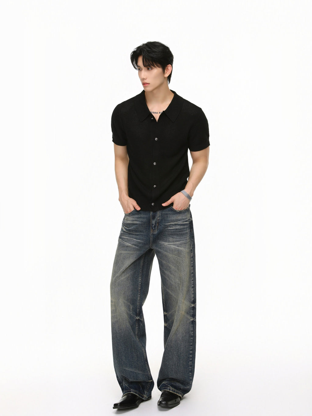 BNB Breeze Textured Knit Polo (3colors)