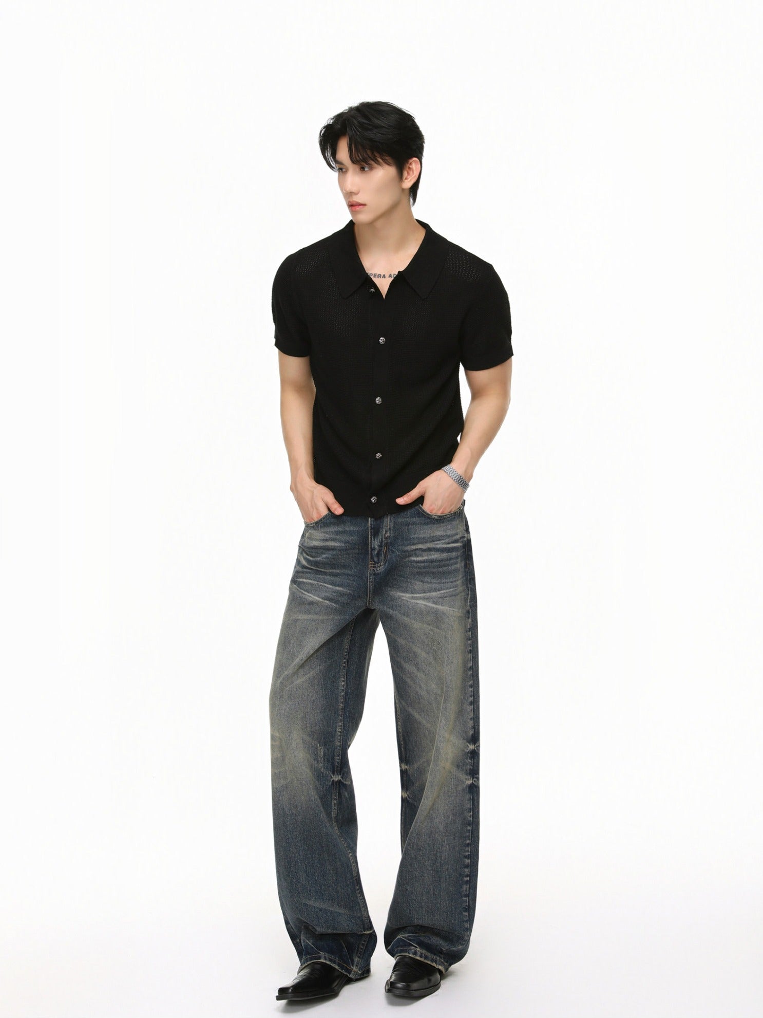 BNB Breeze Textured Knit Polo (3colors)