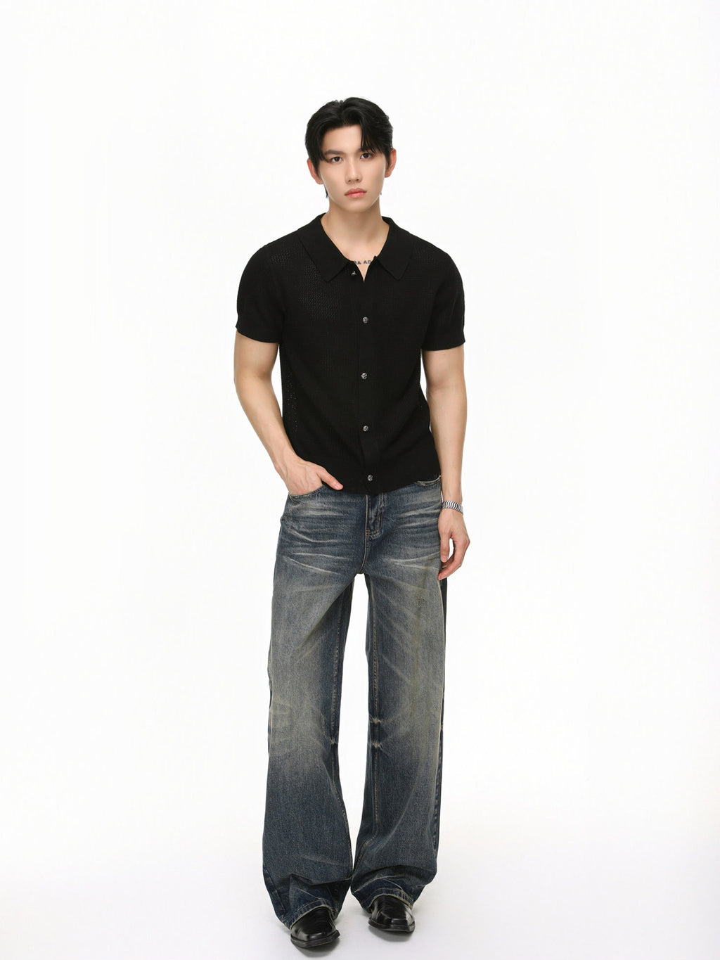 BNB Breeze Textured Knit Polo (3colors)