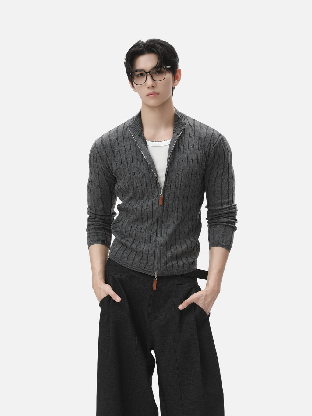 BNB Dual-Zip Driver's Knit (3colors)