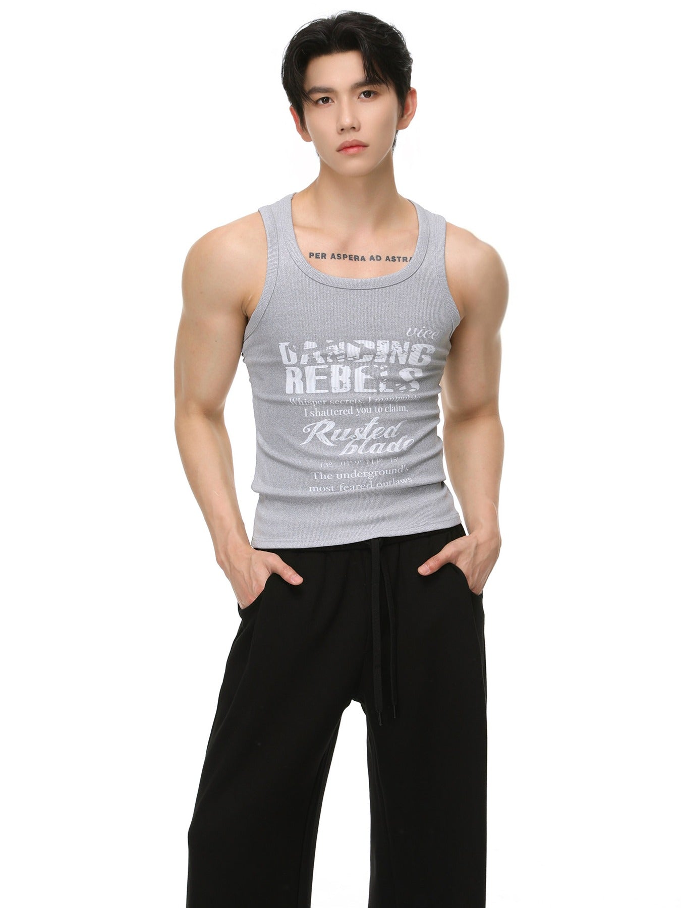 BNB Graphic Athletic Tank Top (3colors)