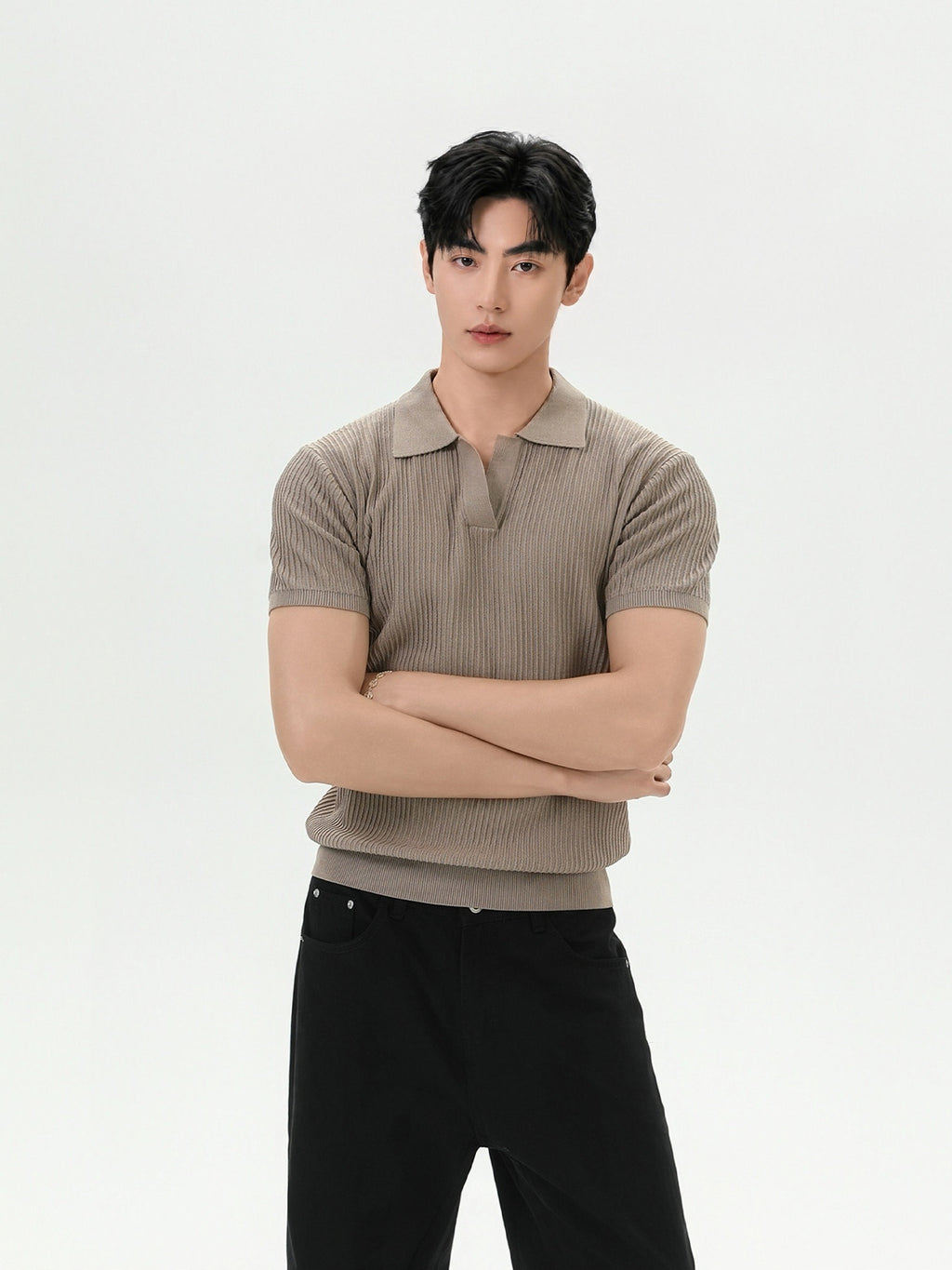 BNB Signature Knit Crew Tee (4color)