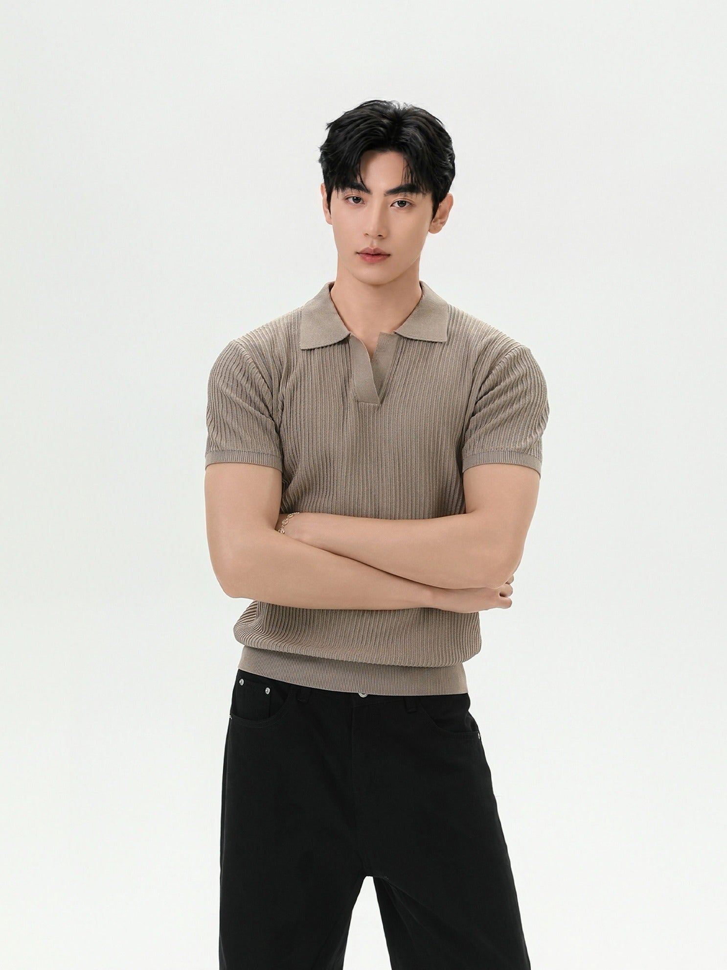 BNB Signature Knit Crew Tee (4color)