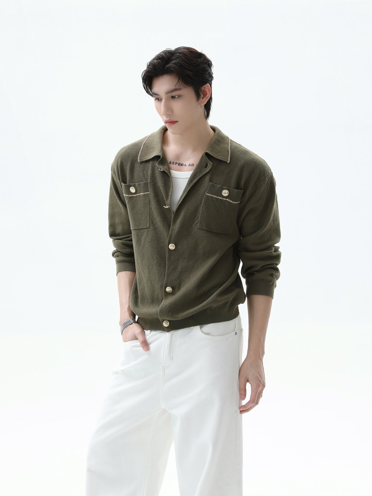 Perfect BNB Military Knit Shirt (3color)