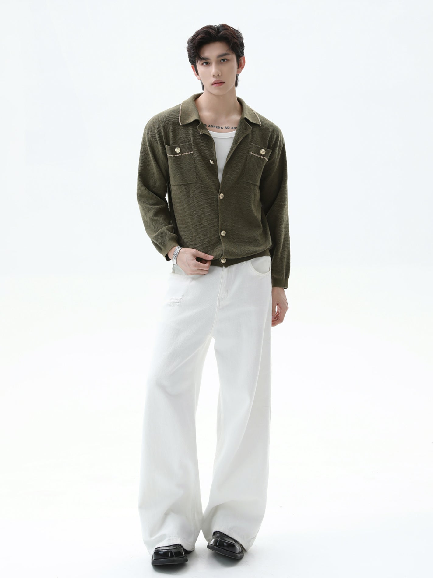 Perfect BNB Military Knit Shirt (3color)
