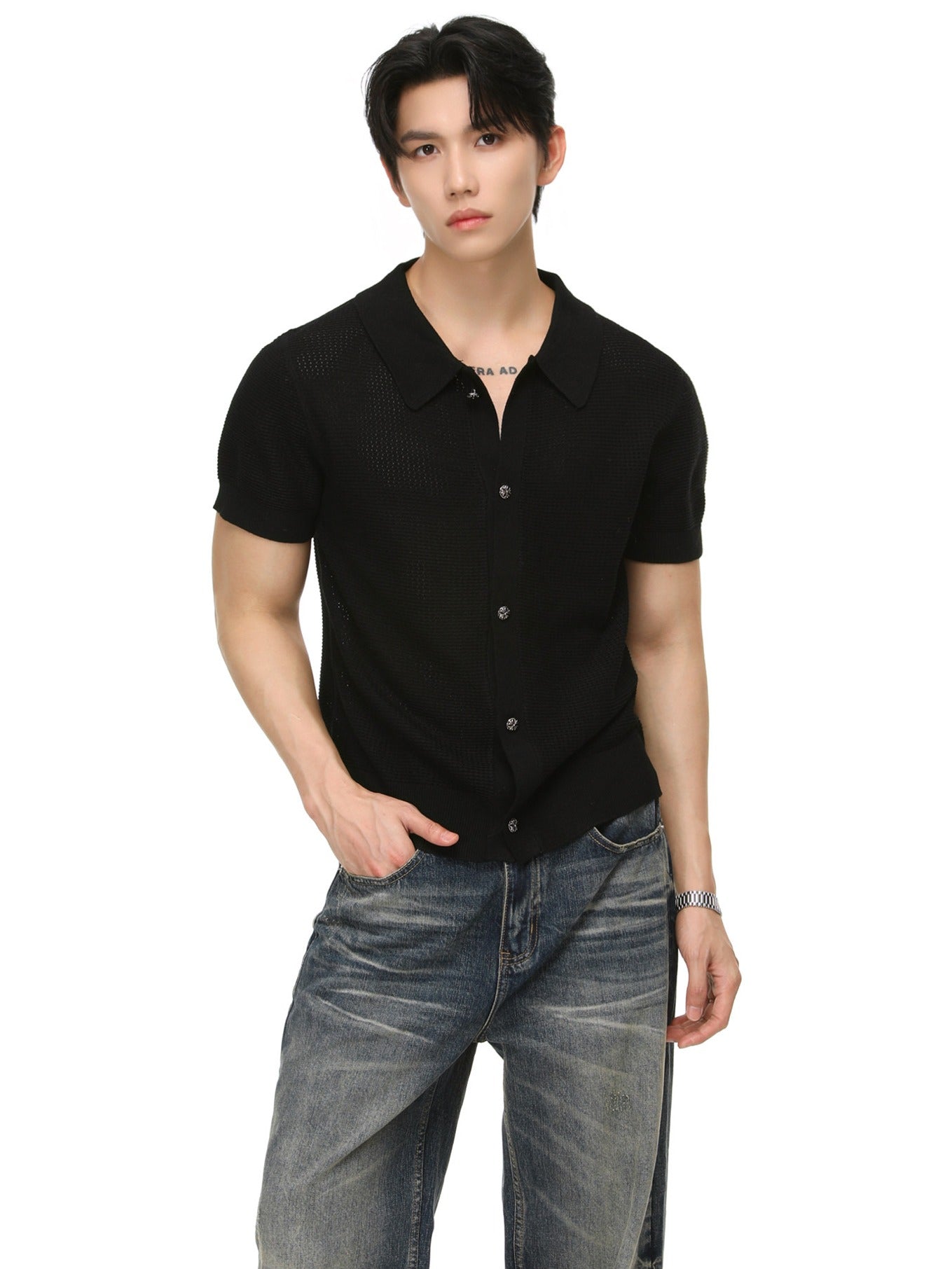 BNB Breeze Textured Knit Polo (3colors)