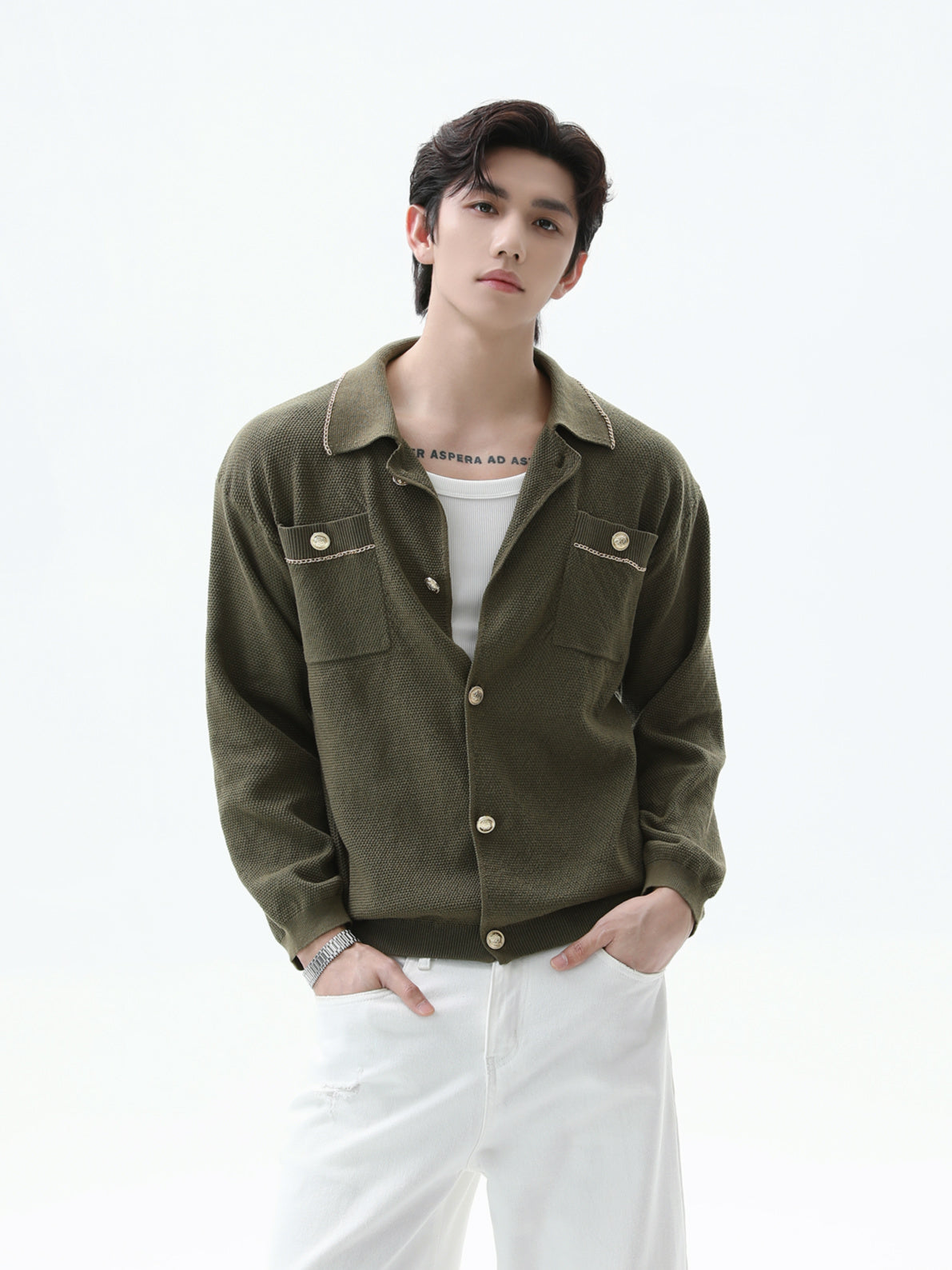 Perfect BNB Military Knit Shirt (3color)