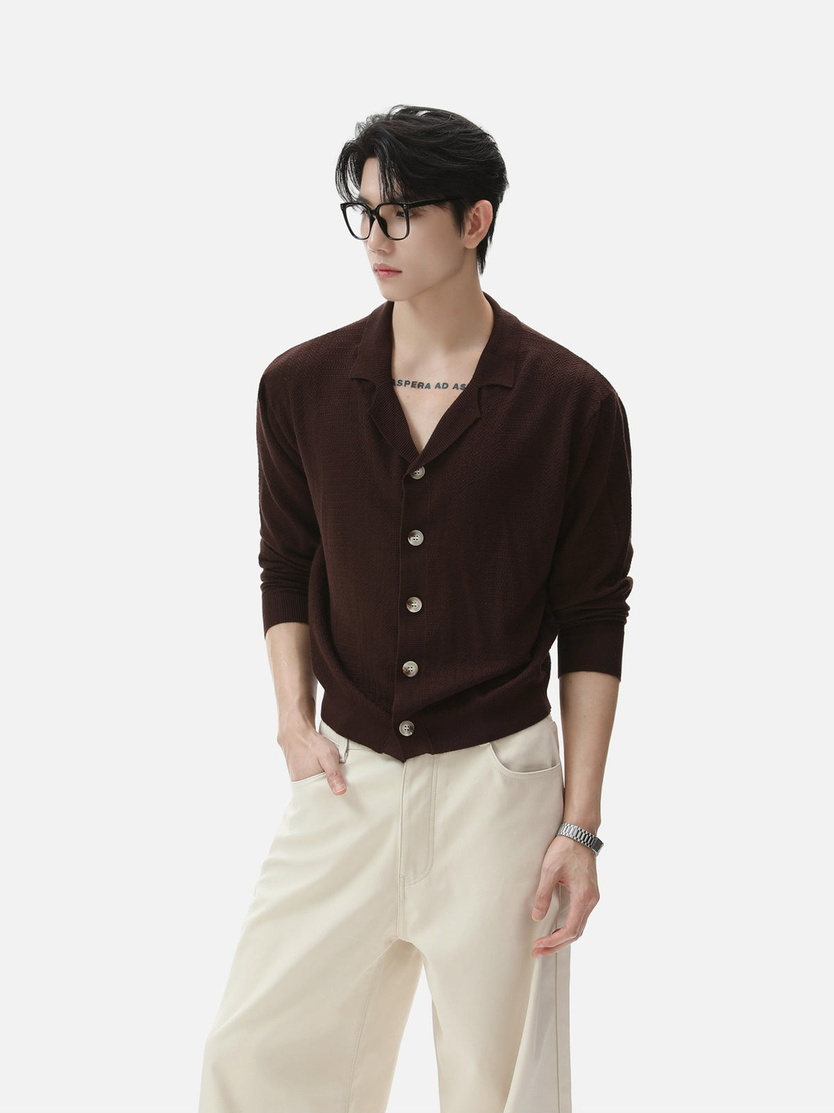 BNB Textured Resort Knit Cardigan (4colors)