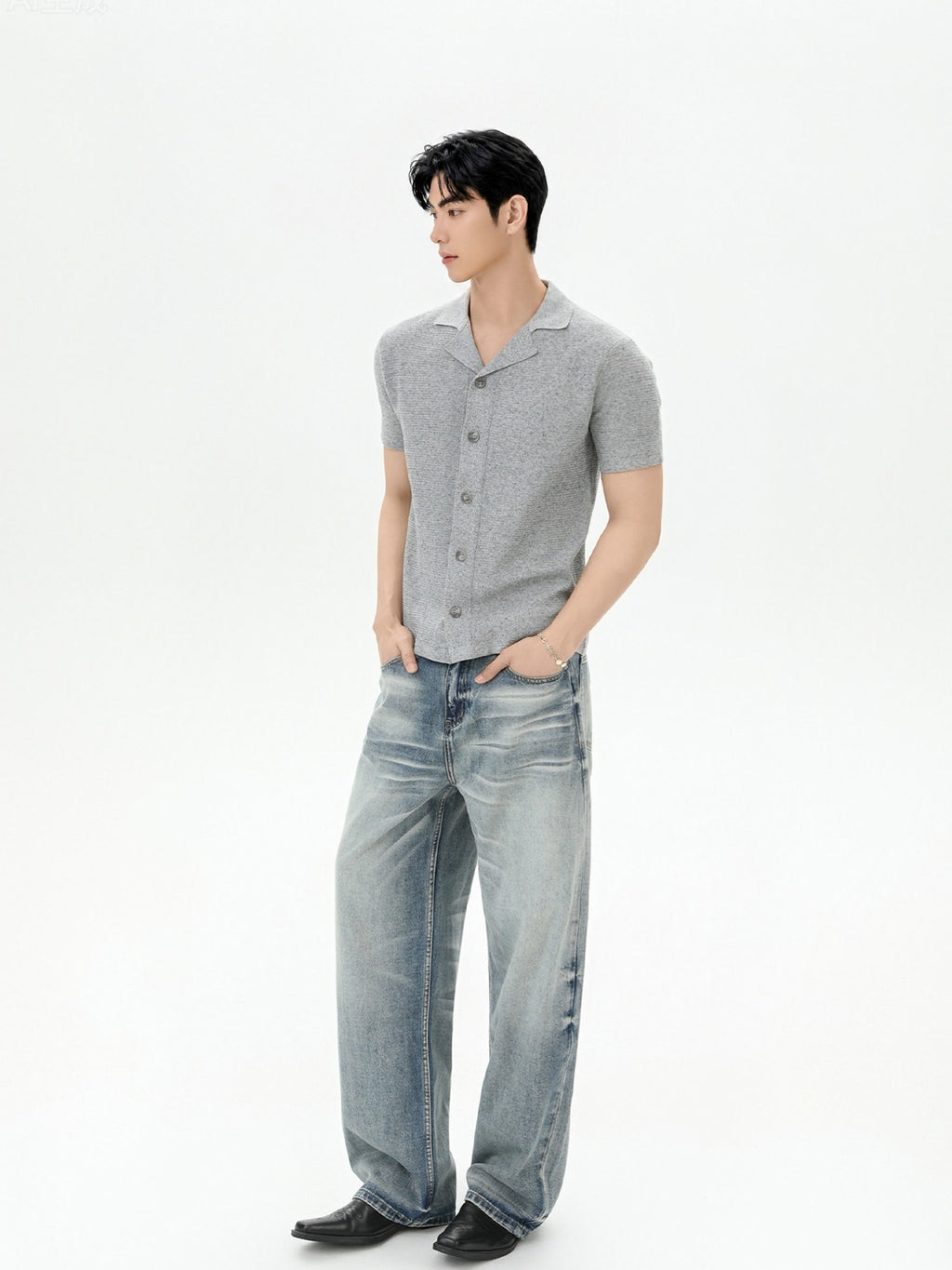 BNB Luxury Ice-Silk Knit Polo (2color)