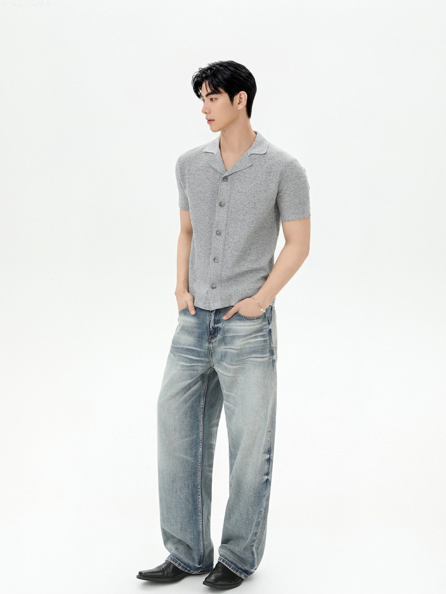 BNB Luxury Ice-Silk Knit Polo (2color)