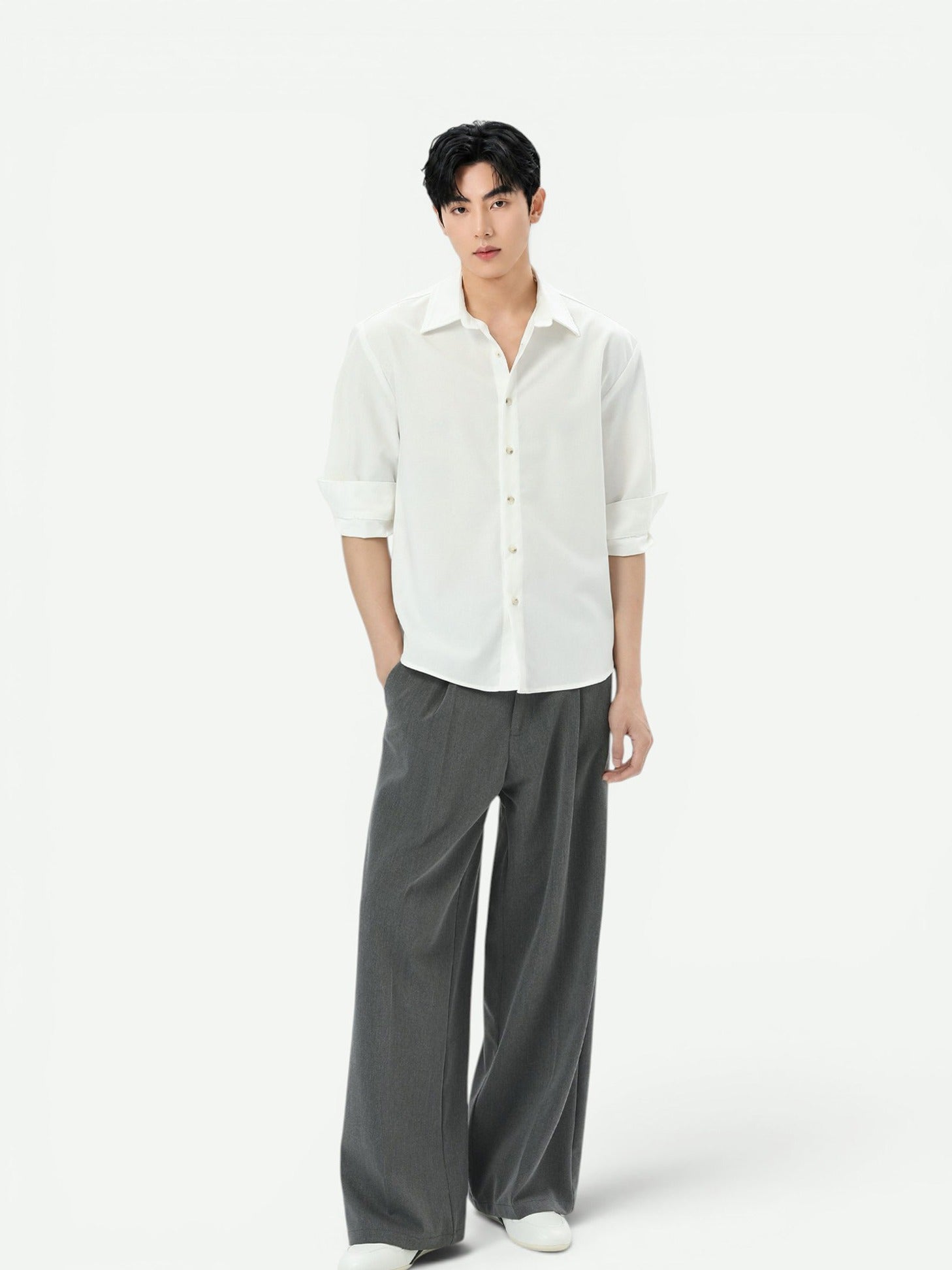 BNB Linen Breeze Regular Shirt (2colors)