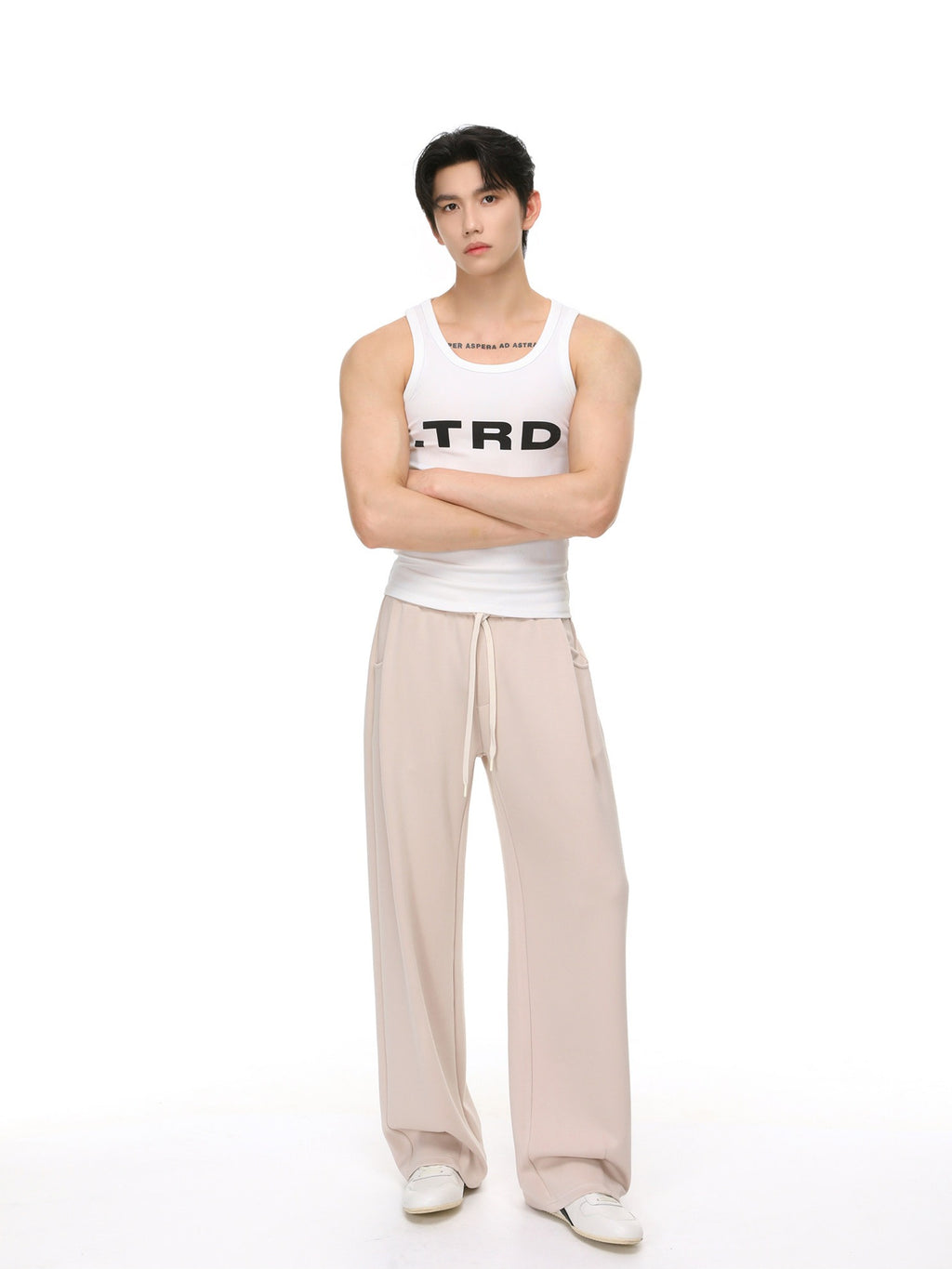 BNB Ribbed Broad Tank Top (3colors)
