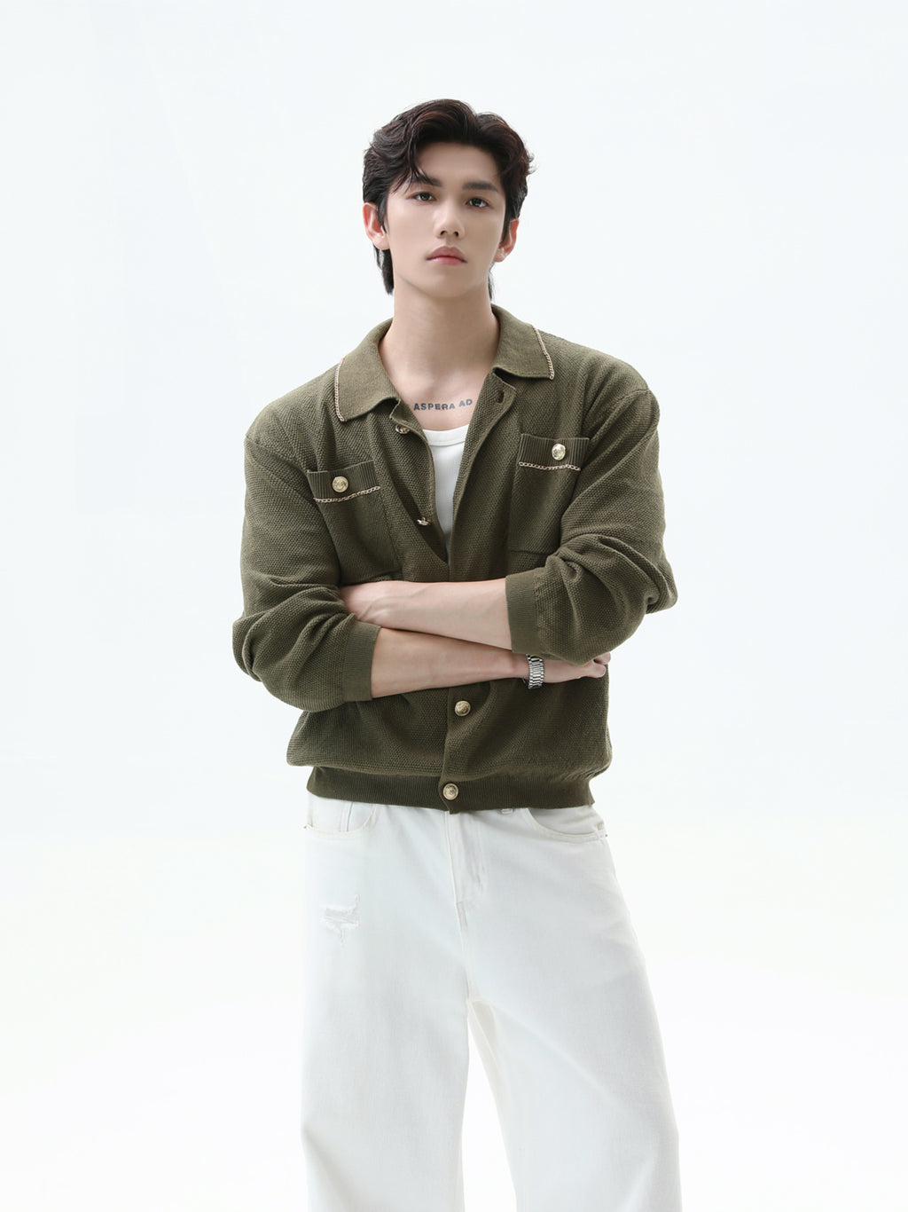 Perfect BNB Military Knit Shirt (3color)