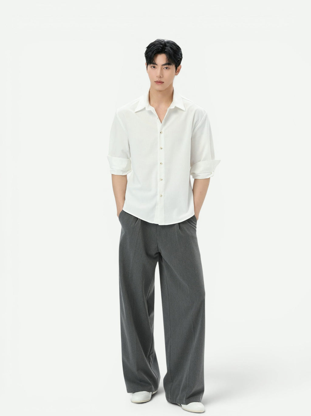 BNB Linen Breeze Regular Shirt (2colors)