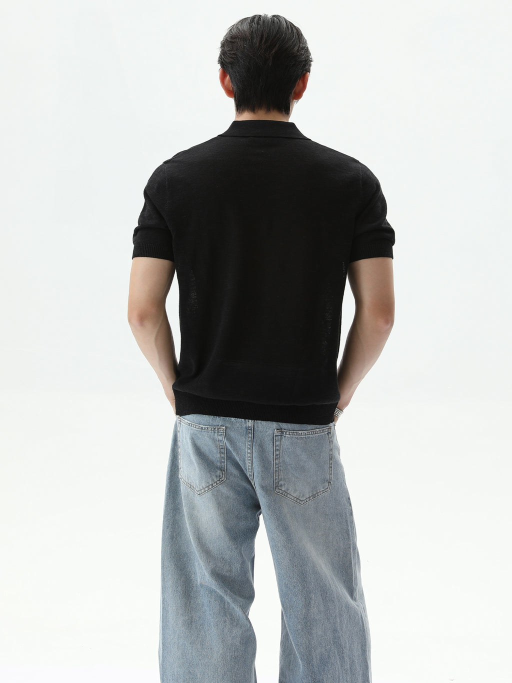 BNB Perfect Open Collar Polo (2color)