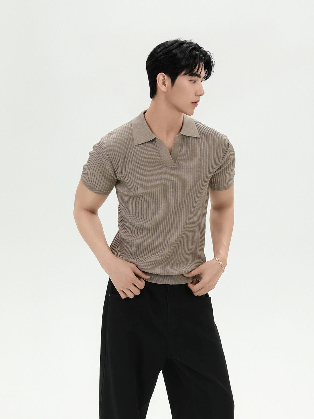 BNB Signature Knit Crew Tee (4color)