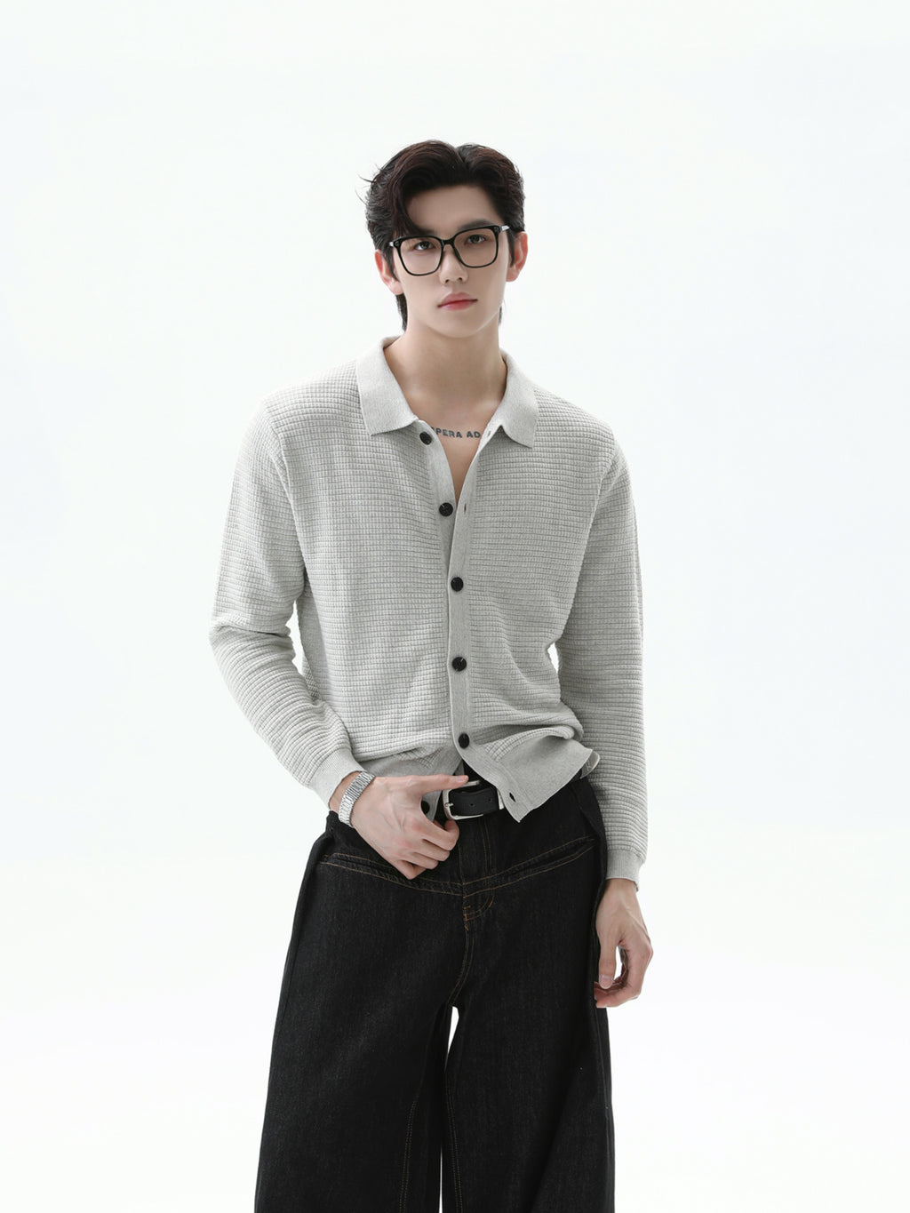 BNB Perfect Waffle Knit Shirt (3color)