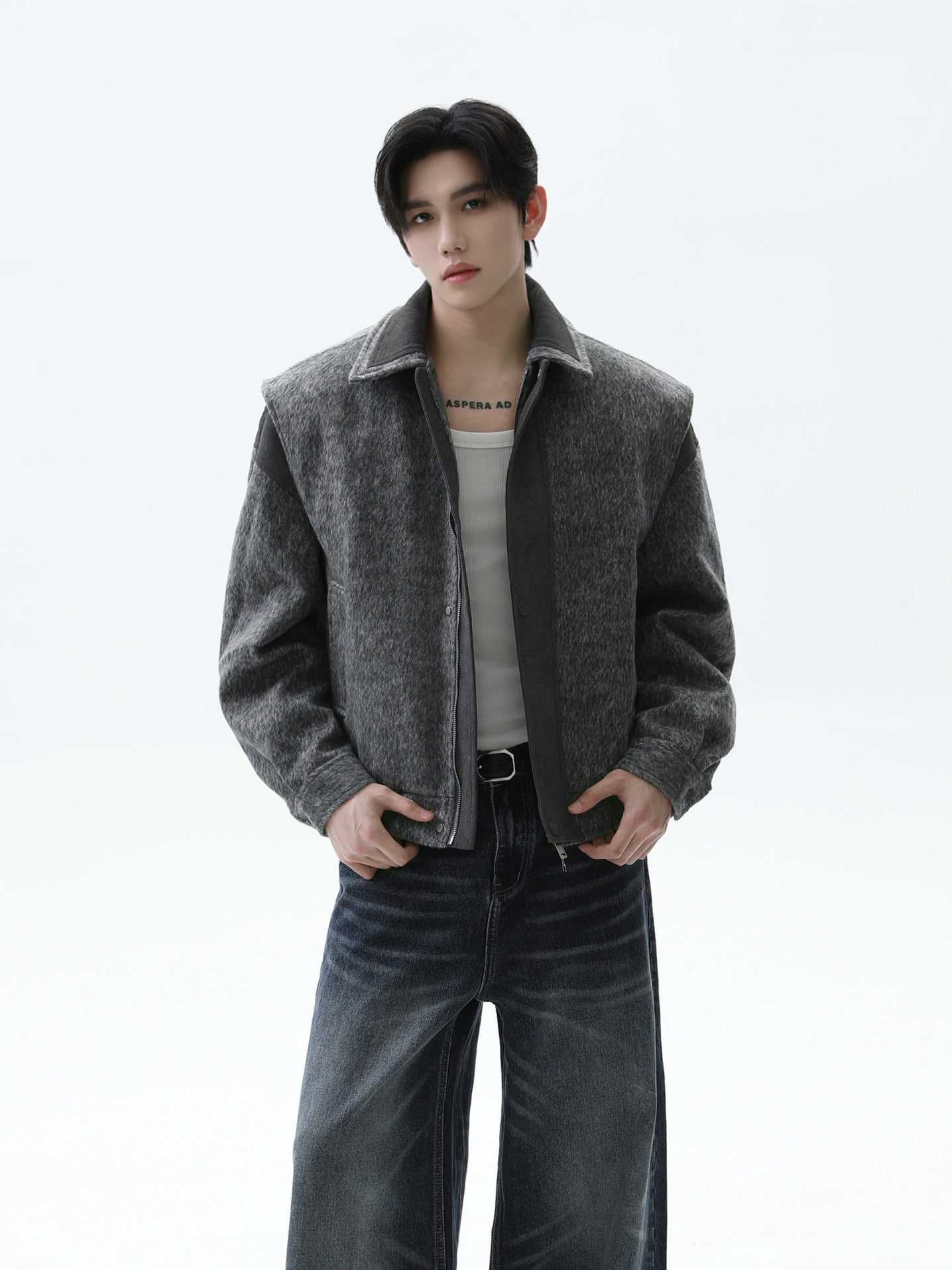 BNB Wool Zip Jacket (2color)