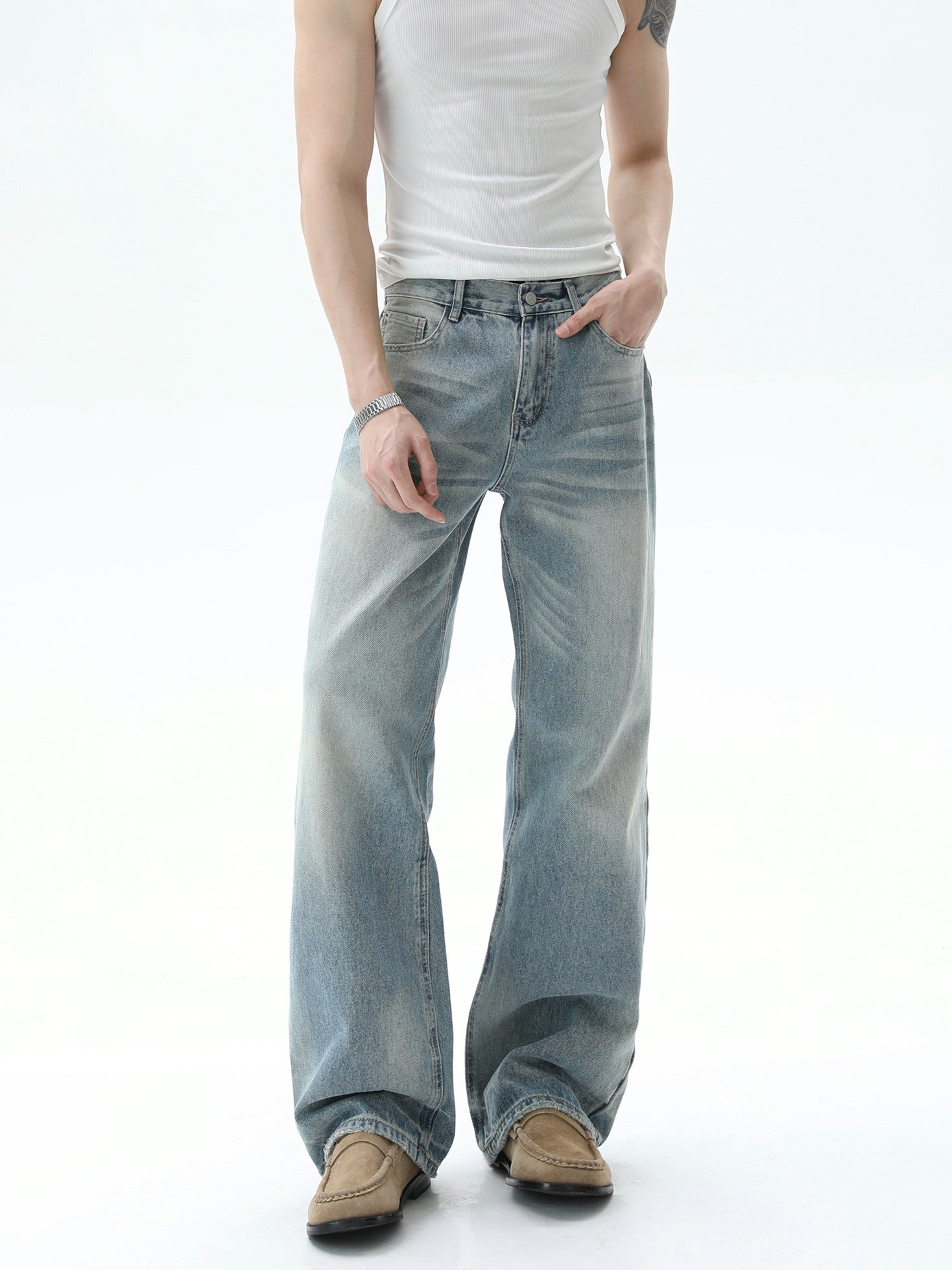 BNB Perfect Slim Right Blue Denim – Built No Born BNB
