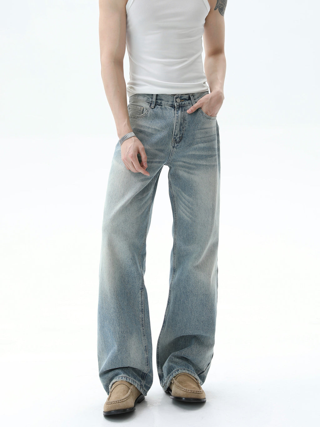 BNB Perfect Slim Right Blue Denim