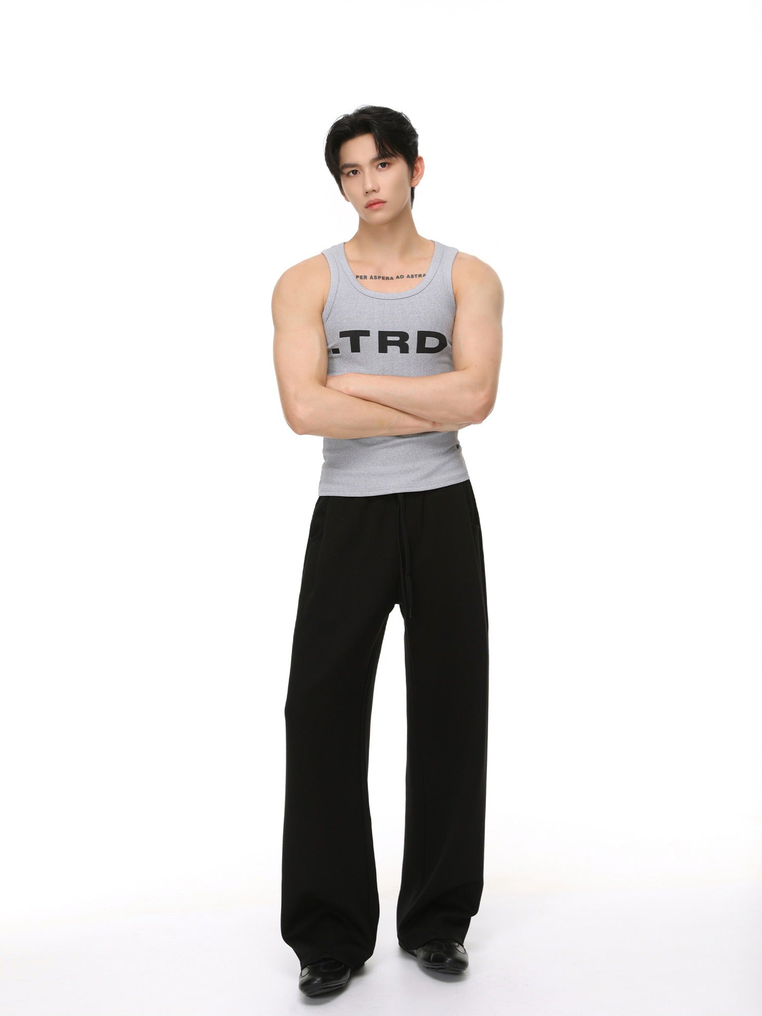 BNB Ribbed Broad Tank Top (3colors)