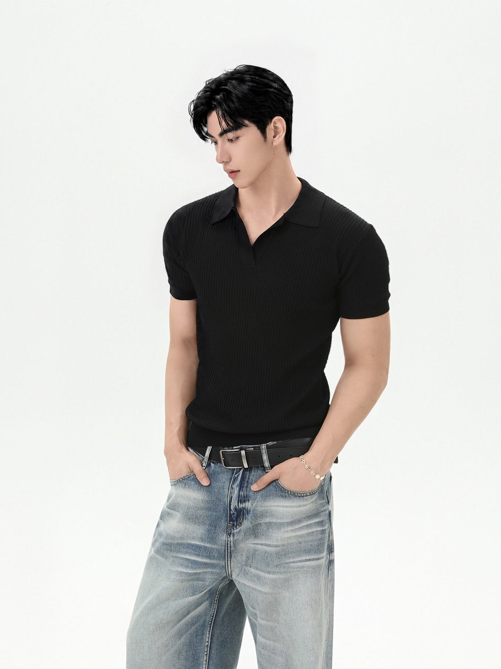 BNB Signature Knit Crew Tee (4color)