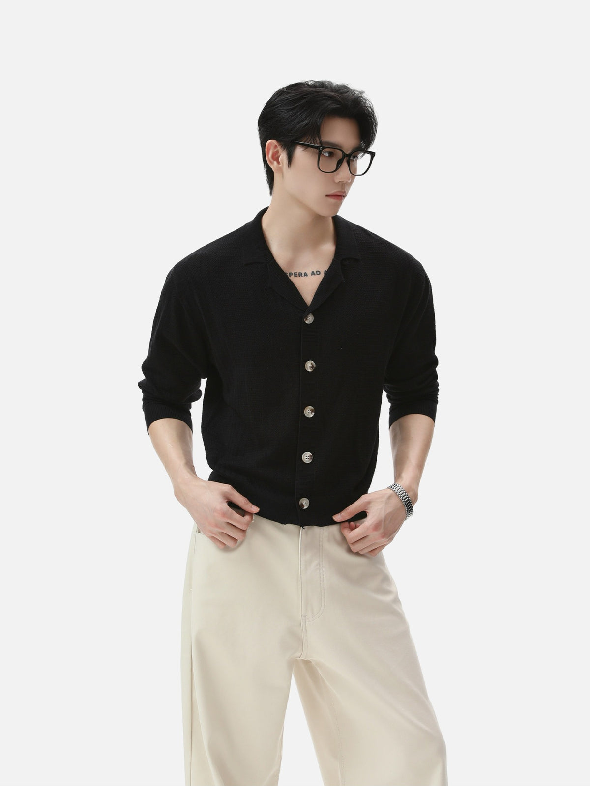 BNB Textured Resort Knit Cardigan (4colors)
