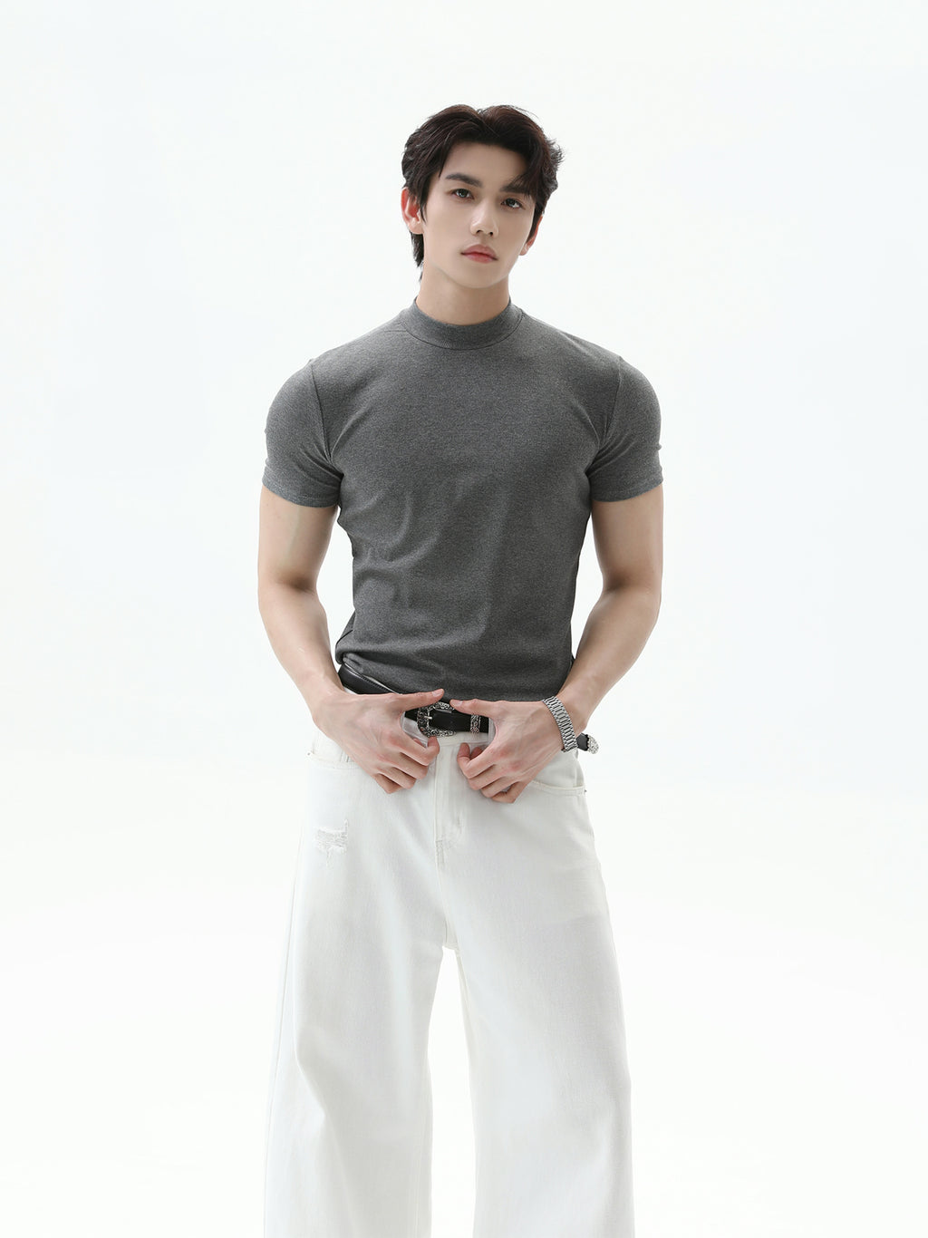 BNB Perfect Fit Mock Tee (3color)