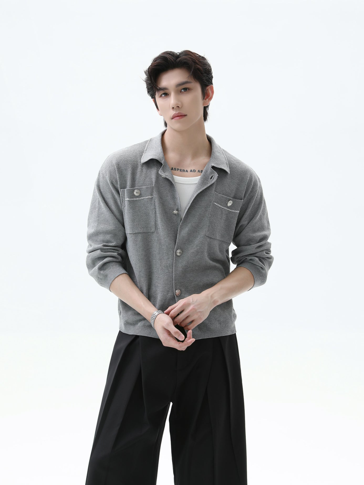 Perfect BNB Military Knit Shirt (3color)