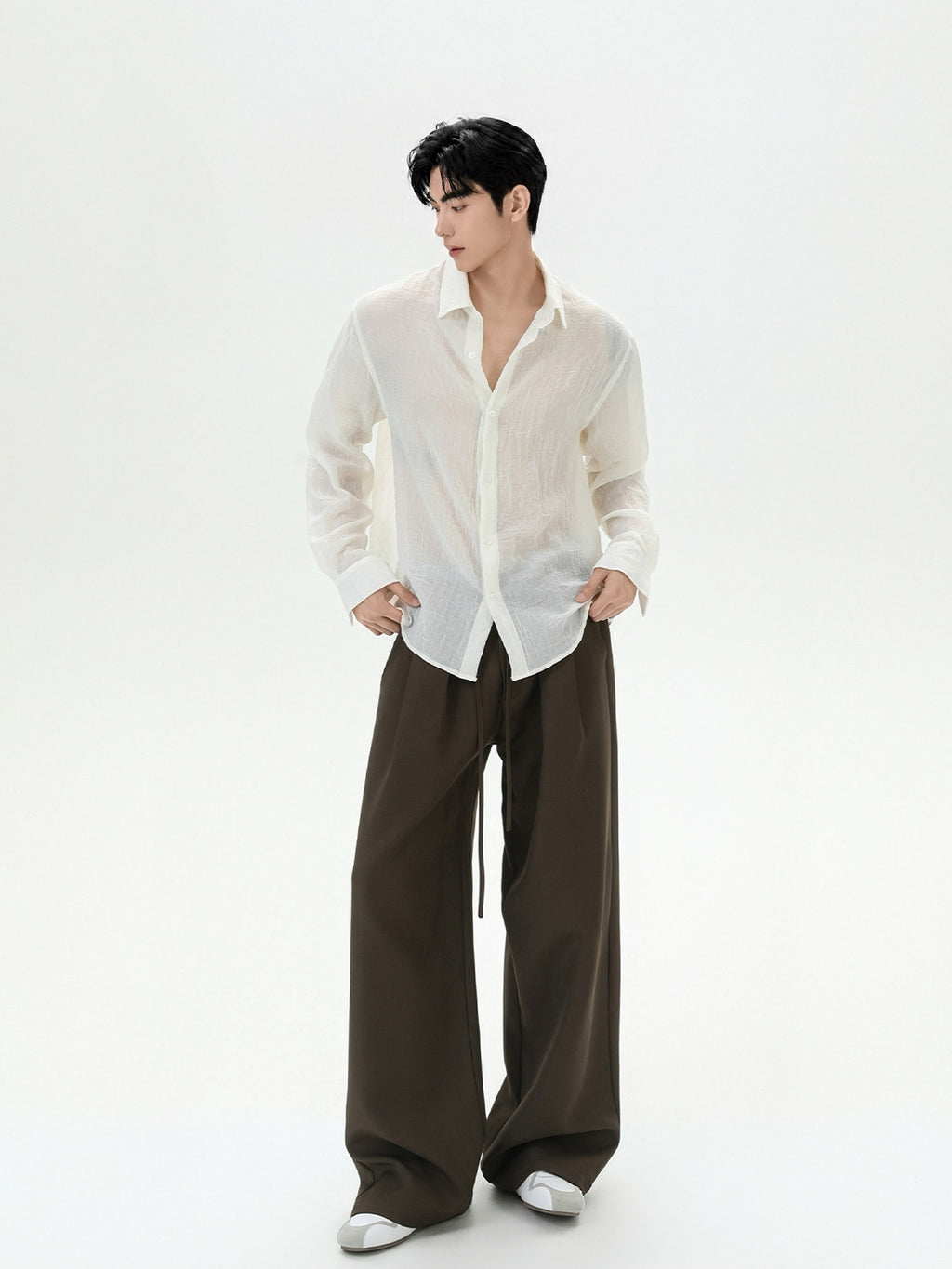 BNB Linen-Blend Breeze Polo (3color)
