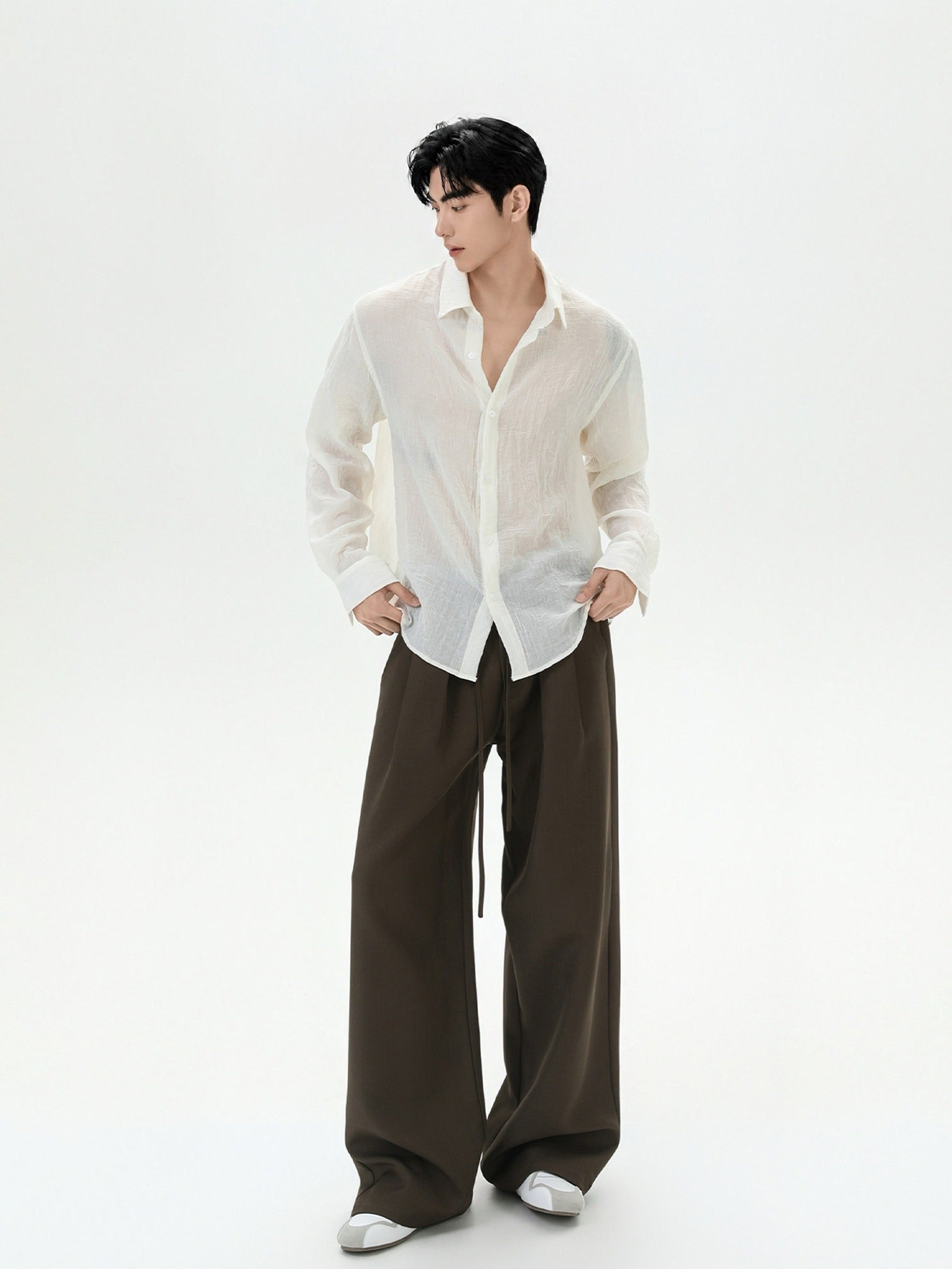 BNB Linen-Blend Breeze Polo (3color)
