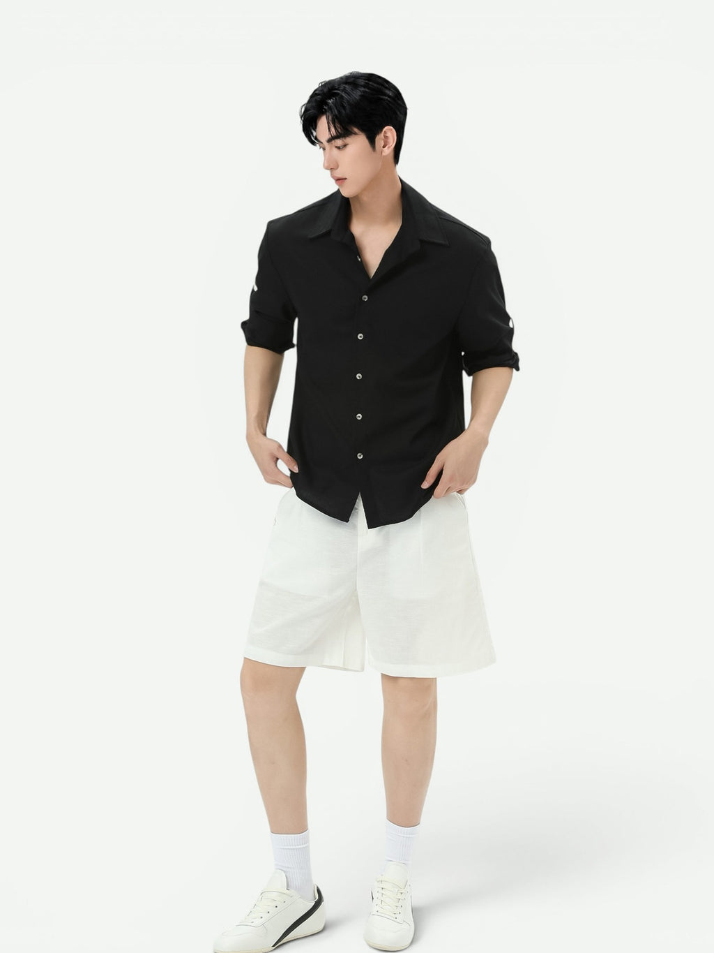 BNB Linen Breeze Regular Shirt (2colors)