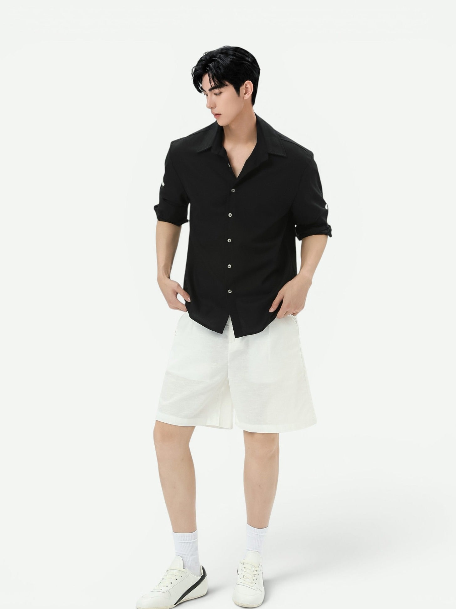 BNB Linen Breeze Regular Shirt (2colors)