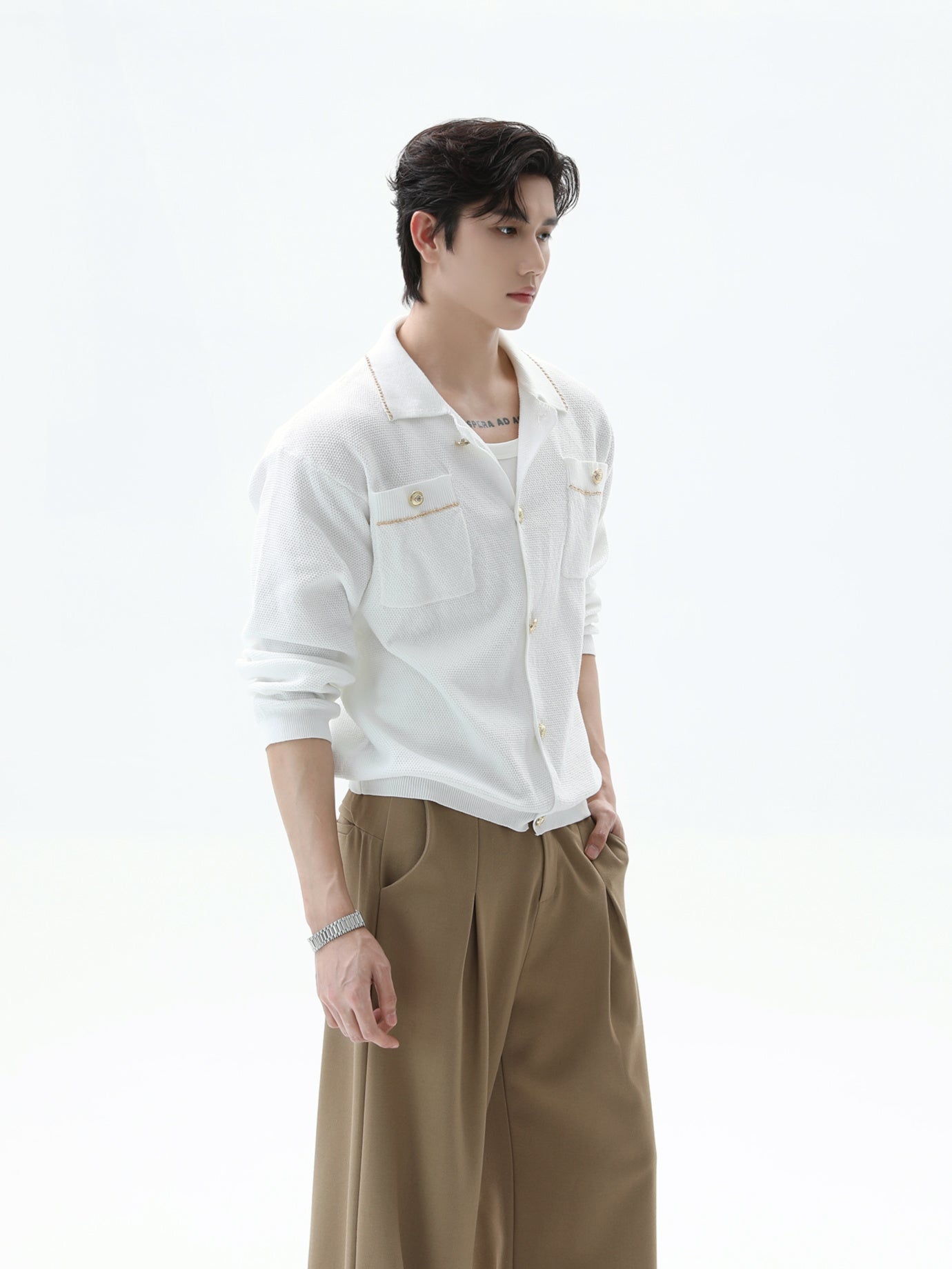 Perfect BNB Military Knit Shirt (3color)