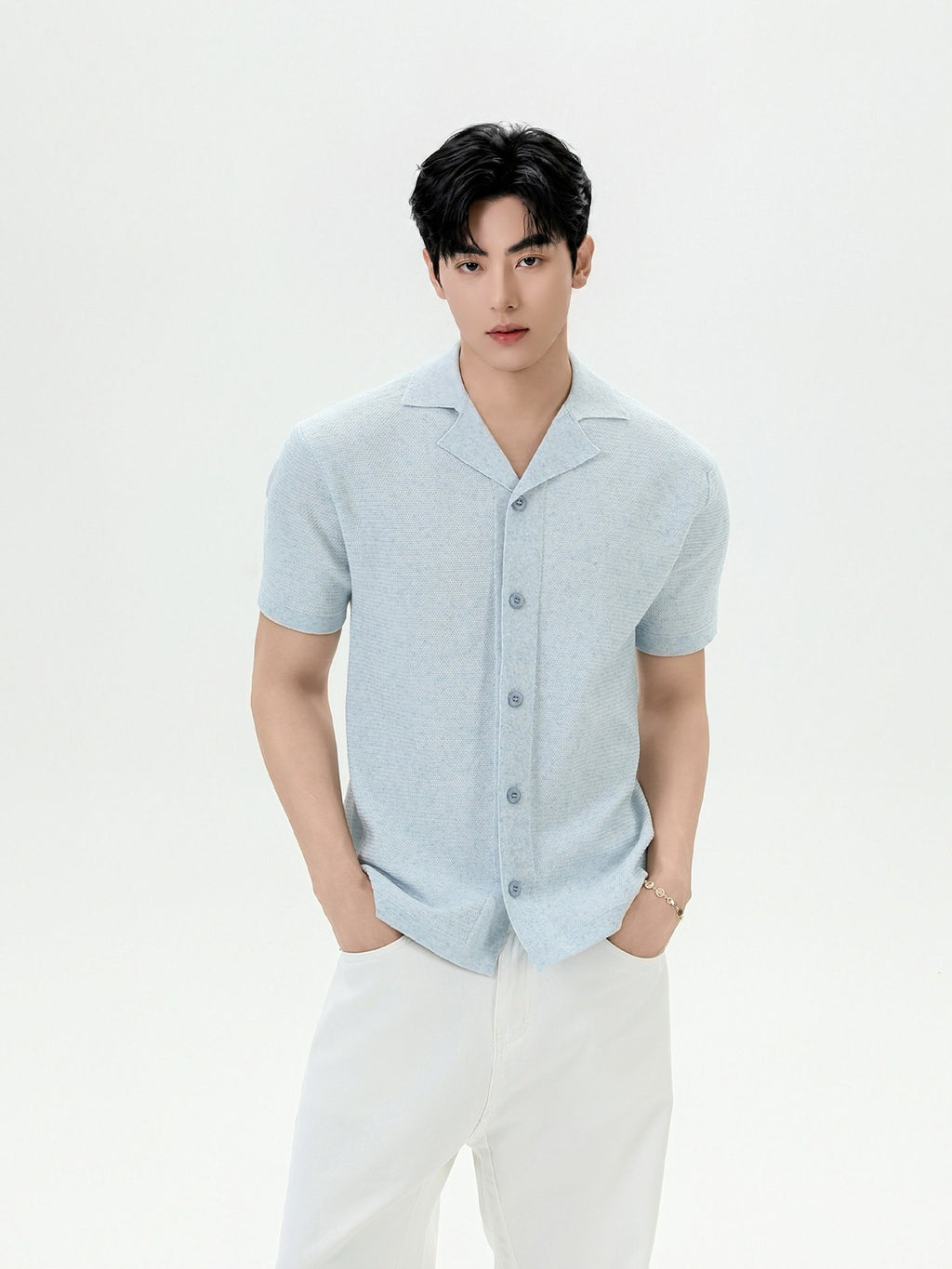 BNB Luxury Ice-Silk Knit Polo (2color)