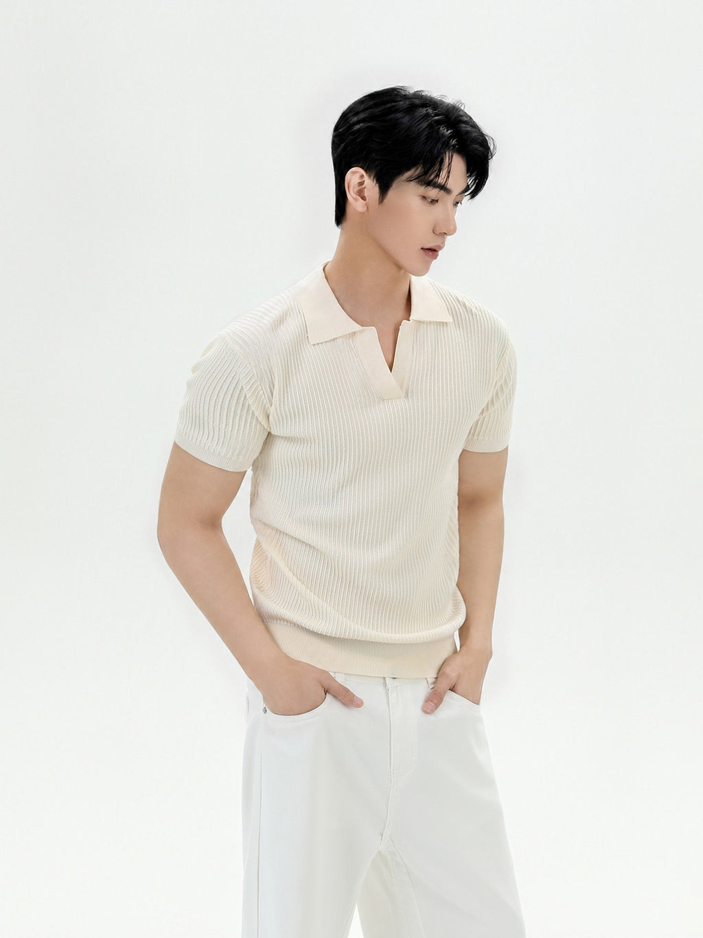 BNB Signature Knit Crew Tee (4color)