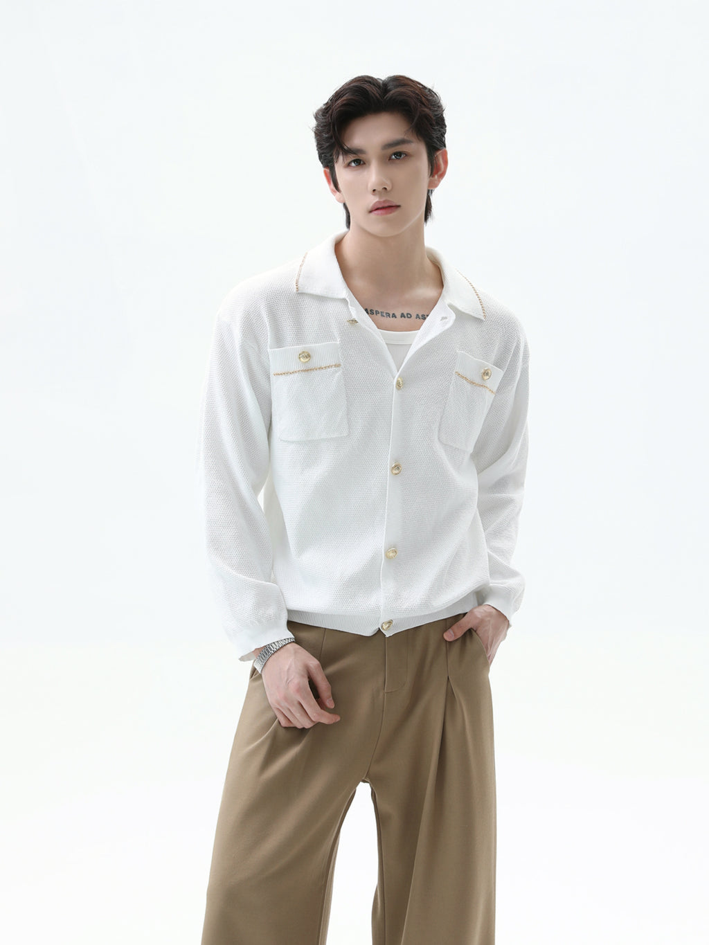Perfect BNB Military Knit Shirt (3color)