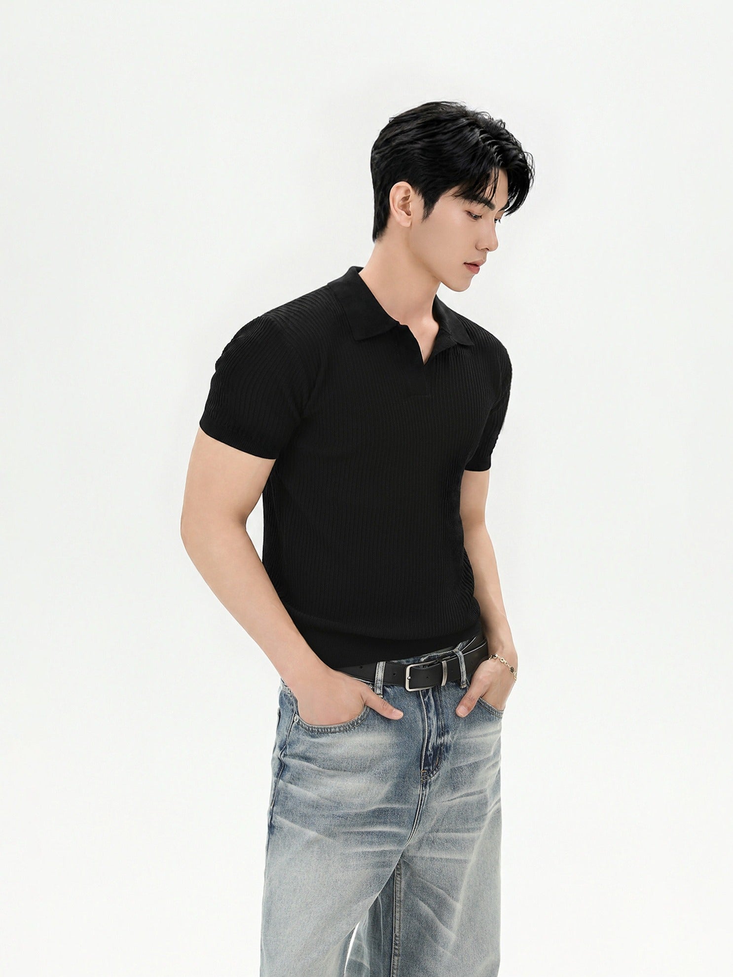 BNB Signature Knit Crew Tee (4color)